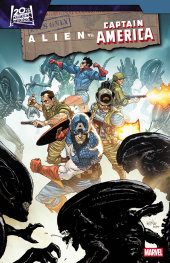  FOC8112025364 | ALIEN VS CAPTAIN AMERICA @2 PRE ORDER [FOC 0811] | MARVEL  