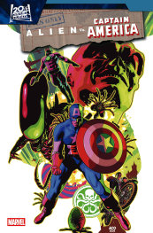  NOV25250545 | ALIEN VS CAPTAIN AMERICA @3 ACO VARIANT PRE ORDER/ÖN SİPARİŞ [NOV25] | MARVEL  