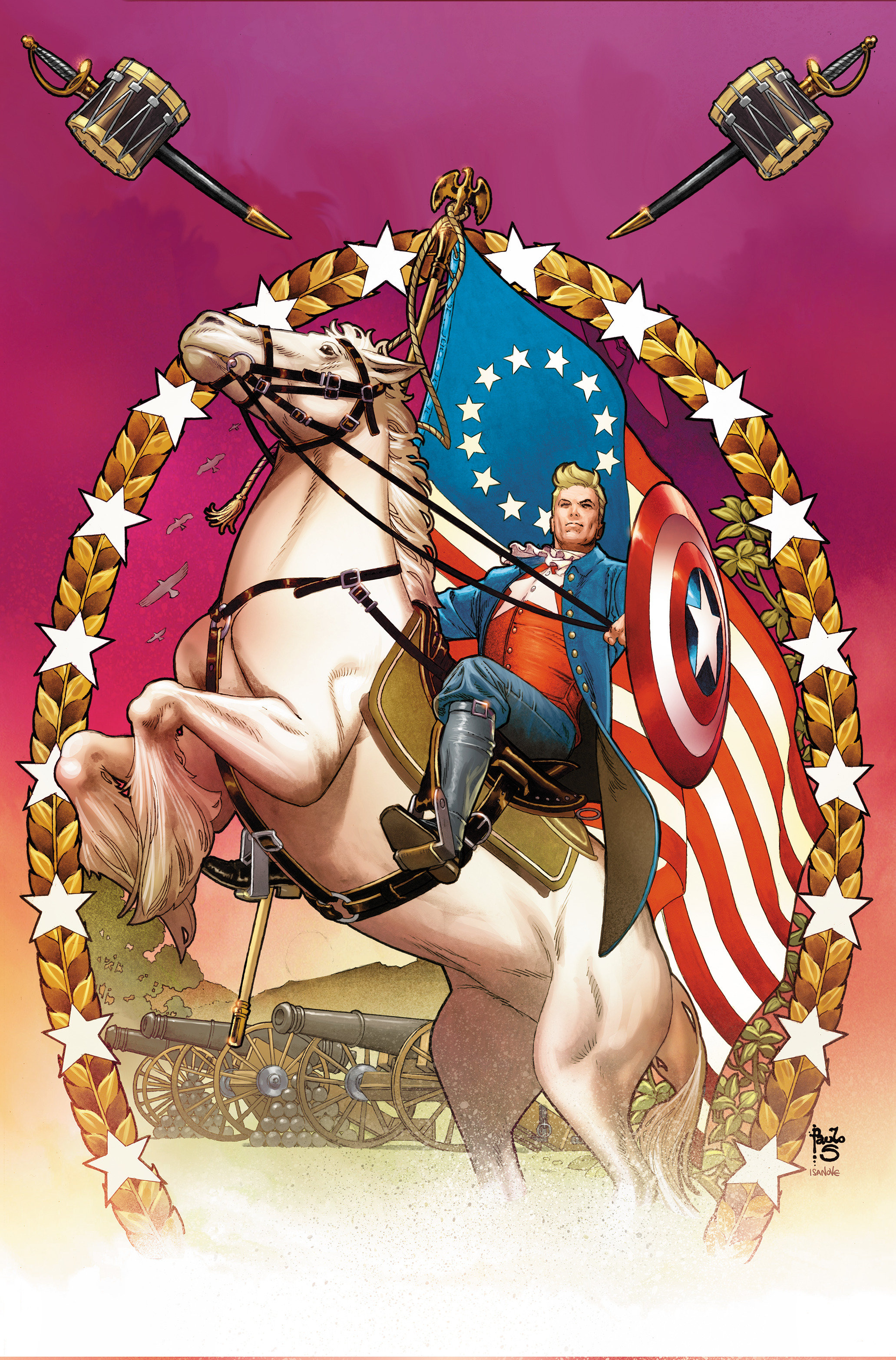 Weekly Pull list - 1776 #1 PAULO SIQUEIRA VIRGIN VARIANT