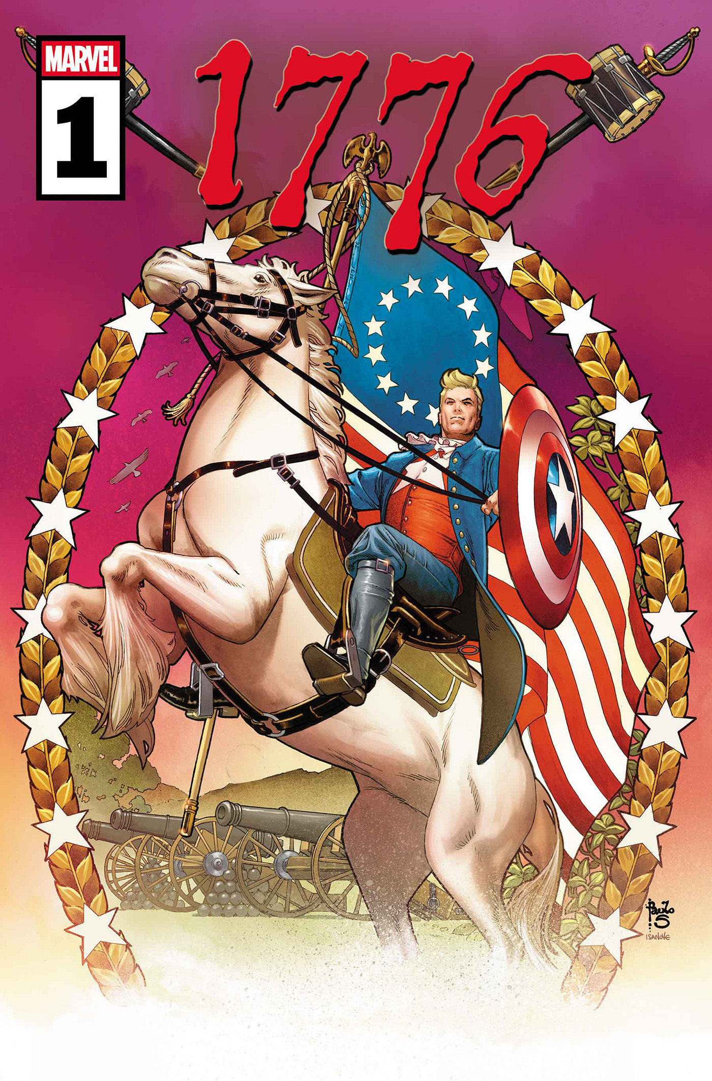 Weekly Pull list - 1776 #1 PAULO SIQUEIRA VARIANT