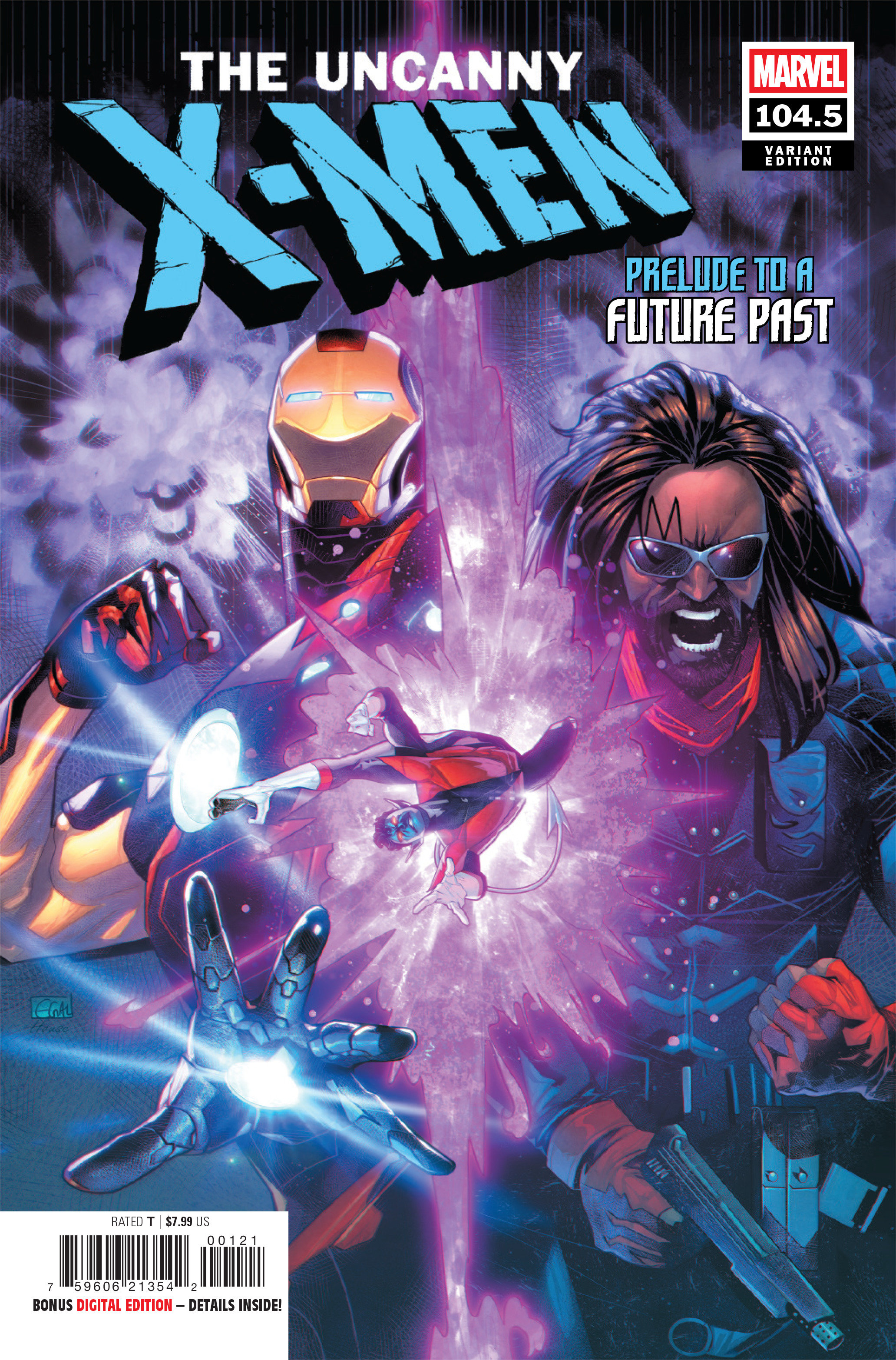 Weekly Pull list - X-MEN BY CHRIS CLAREMONT: PRELUDE TO A FUTURE PAST #1 EDWIN GALMON VARIANT