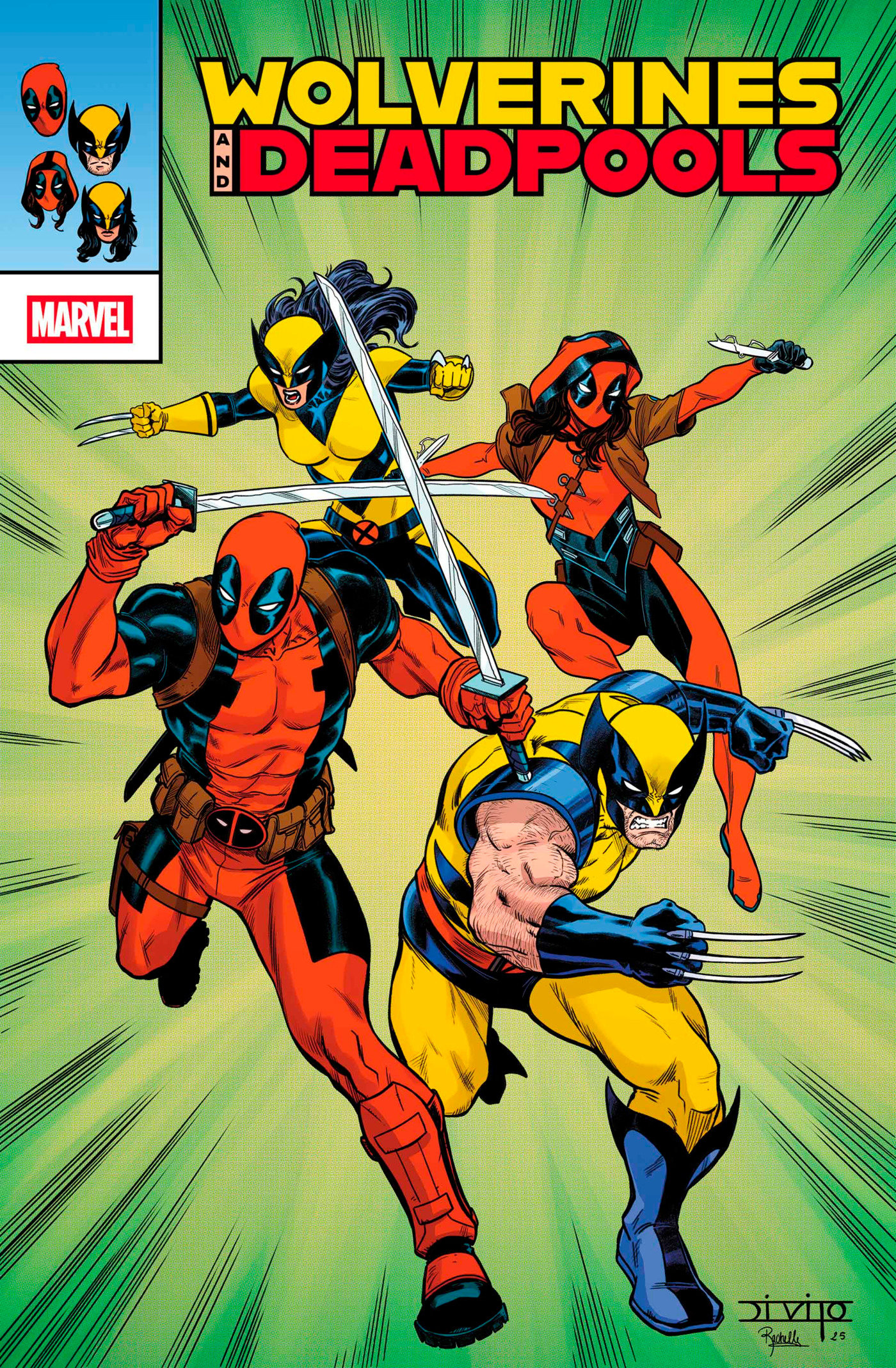 Weekly Pull list - WOLVERINES & DEADPOOLS #1 ANDREA DI VITO RETROVISION VARIANT