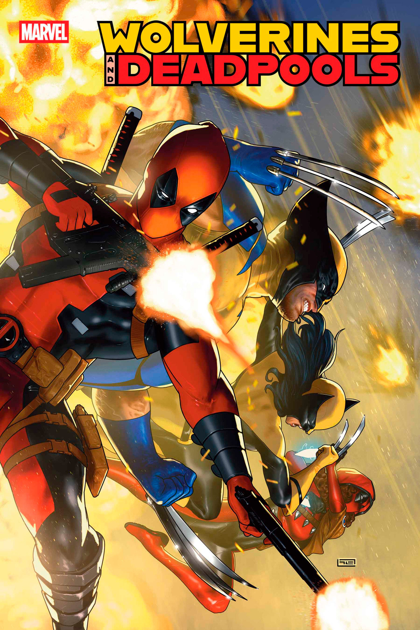Weekly Pull list - WOLVERINES & DEADPOOLS #1 TAURIN CLARKE VARIANT