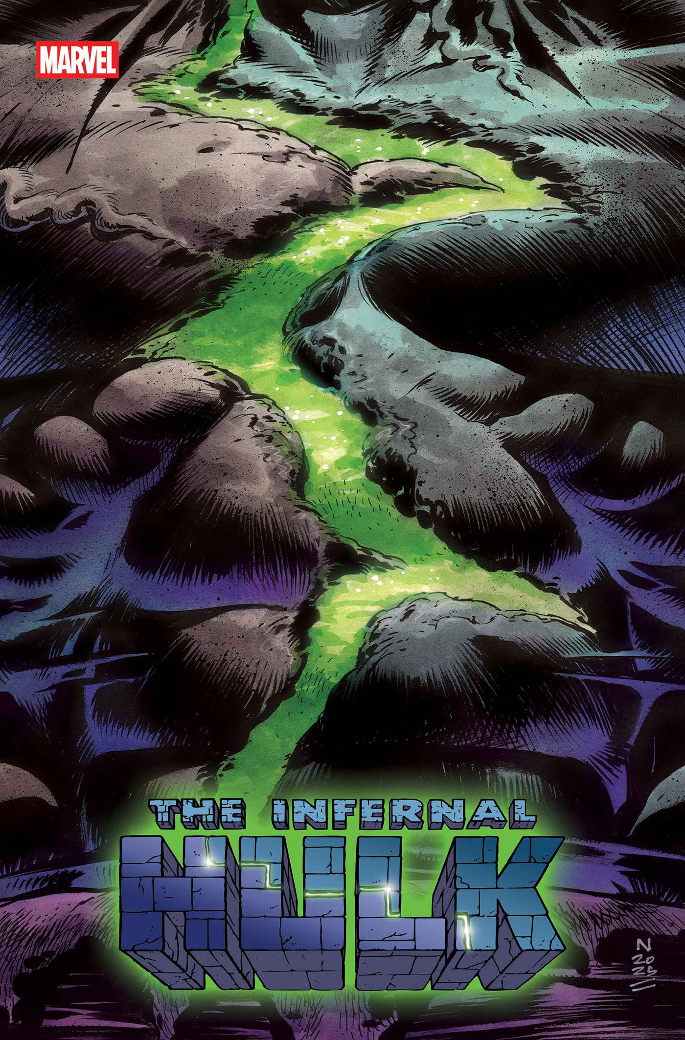 INFERNAL HULK #1 NIC KLEIN PROMO VARIANT