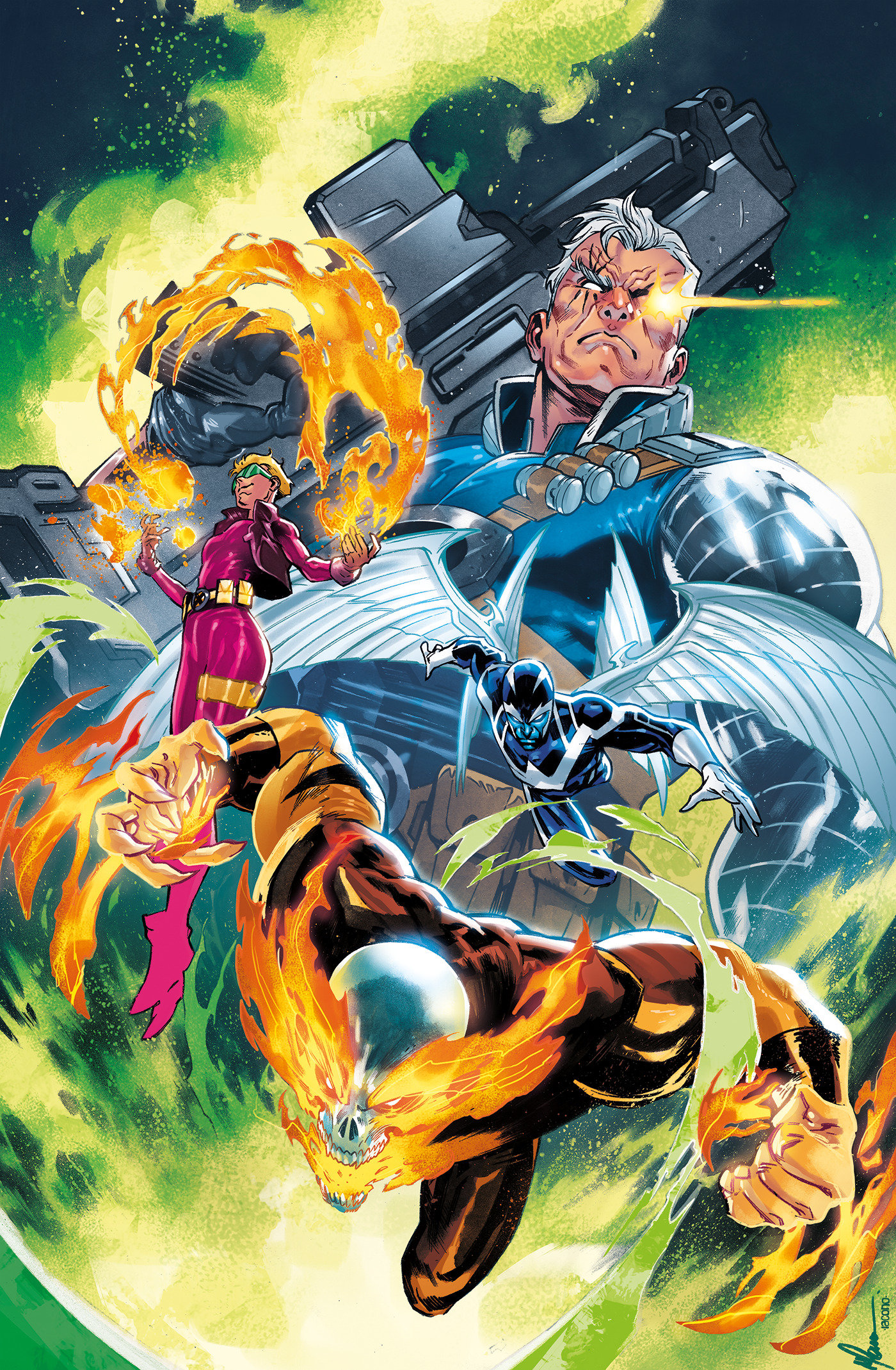 Weekly Pull list - INGLORIOUS X-FORCE #1 FRANCESCO MANNA VIRGIN VARIANT