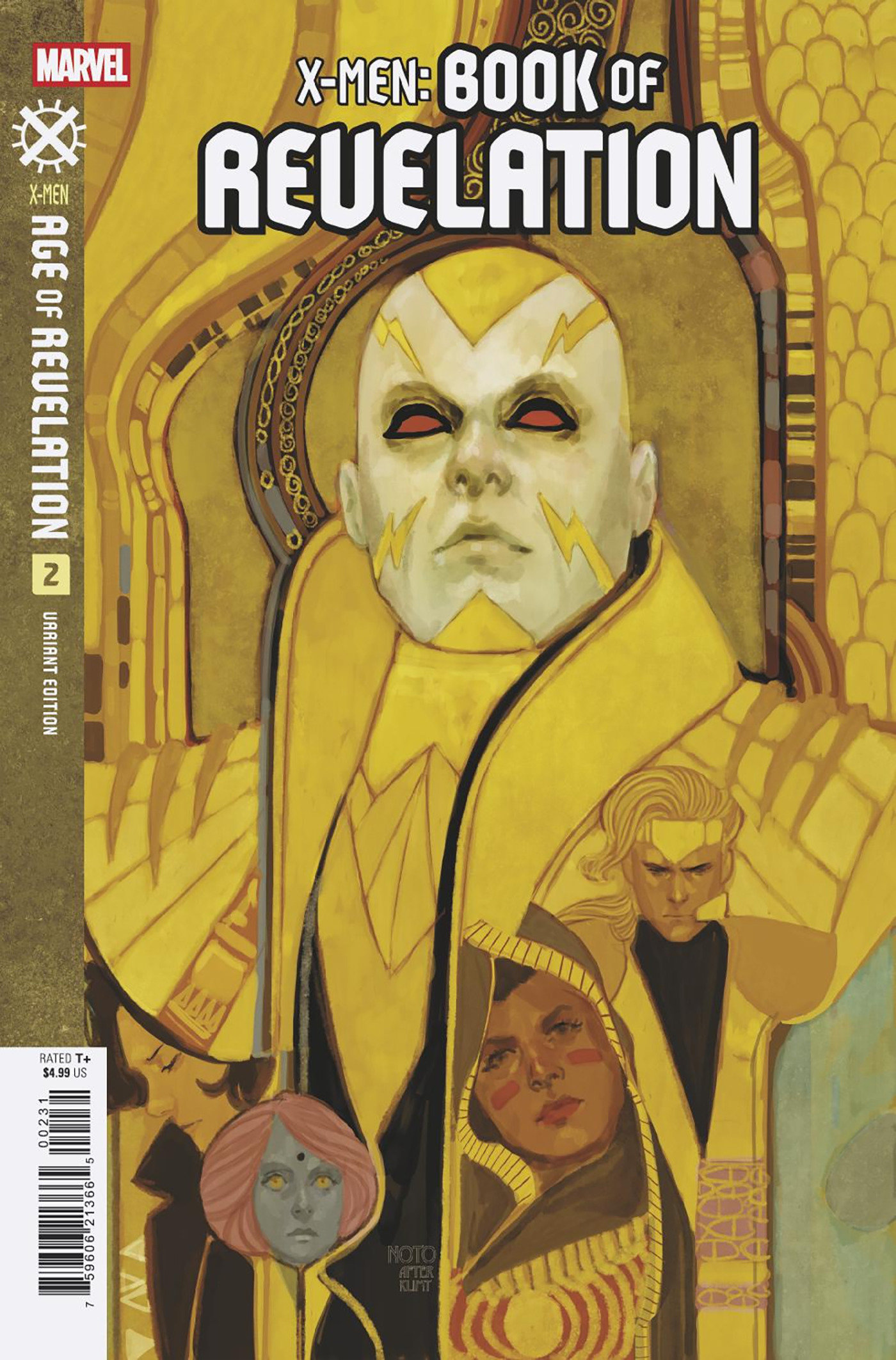 X-MEN: BOOK OF REVELATION #2 PHIL NOTO VARIANT [AOR]