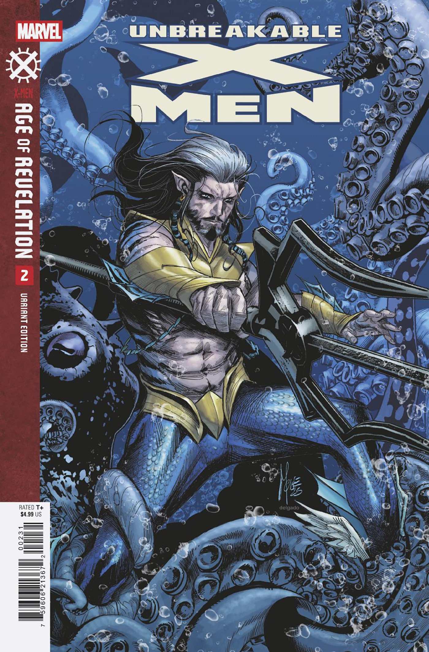 Weekly Pull list - UNBREAKABLE X-MEN #2 MARCO CHECCHETTO VARIANT [AOR]