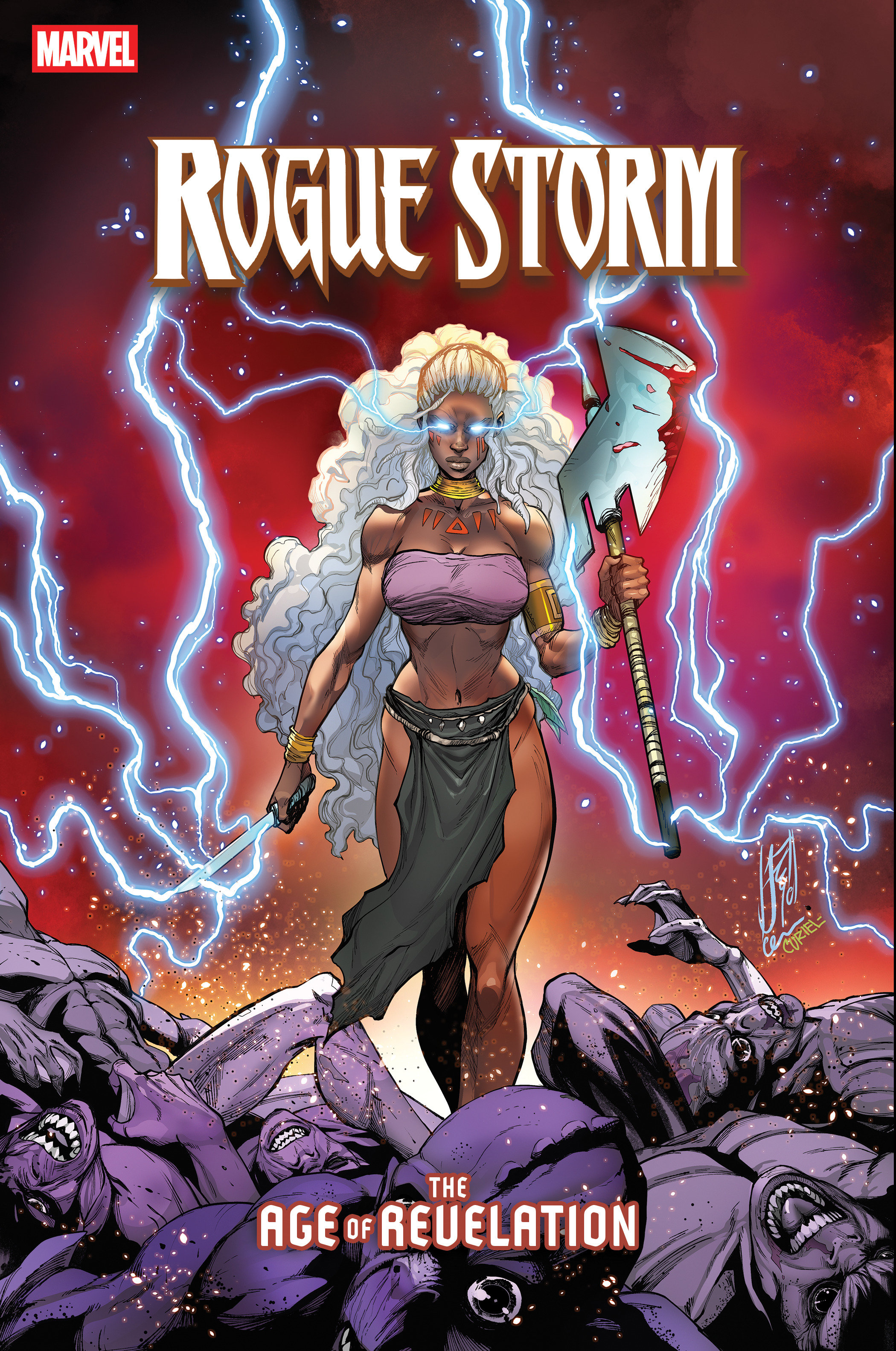 Weekly Pull list - ROGUE STORM #1 STEFANO CASELLI REVELATION VARIANT [AOR]
