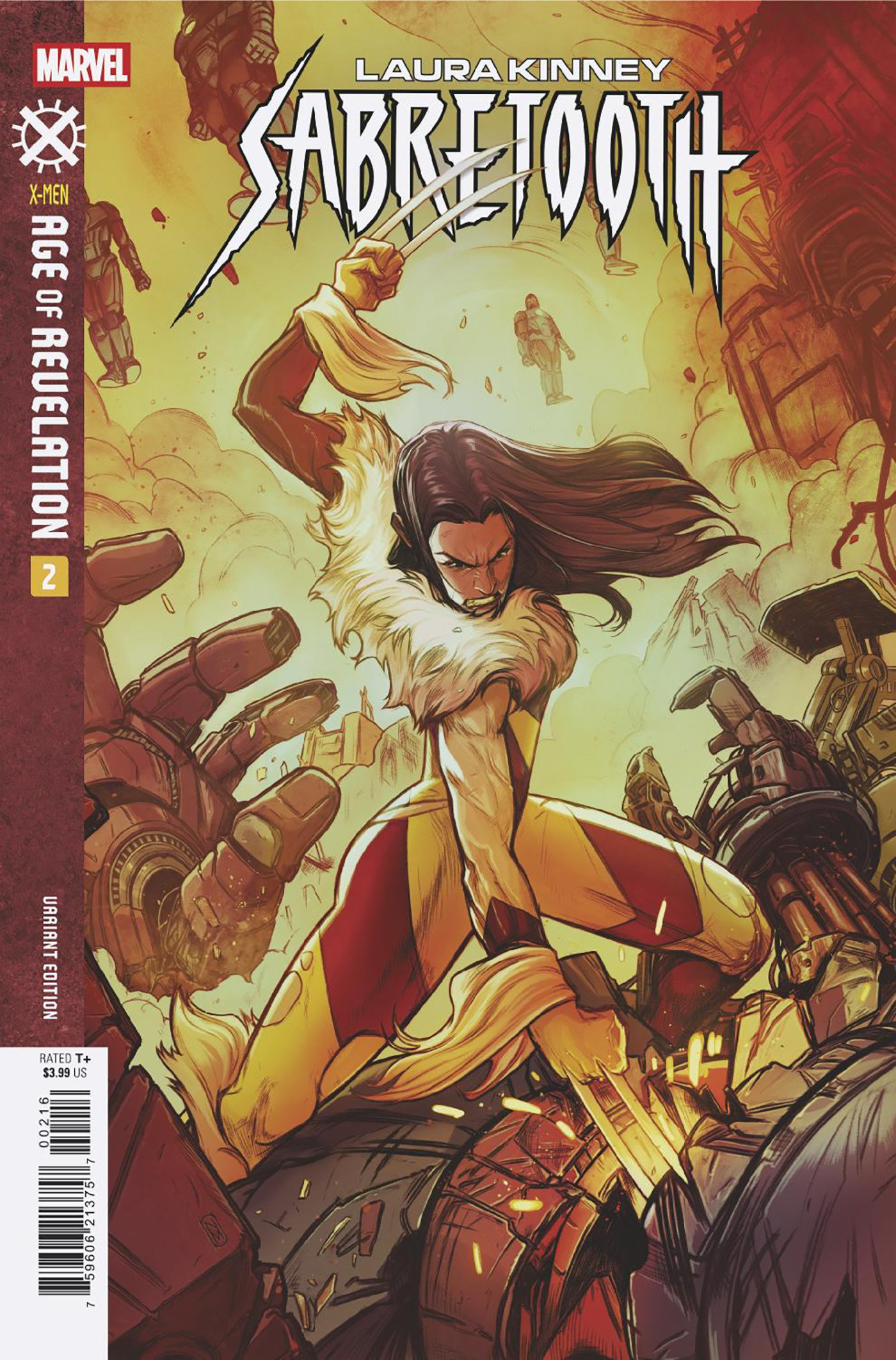 LAURA KINNEY: SABRETOOTH #2 NIMIT MALAVIA VARIANT [AOR]