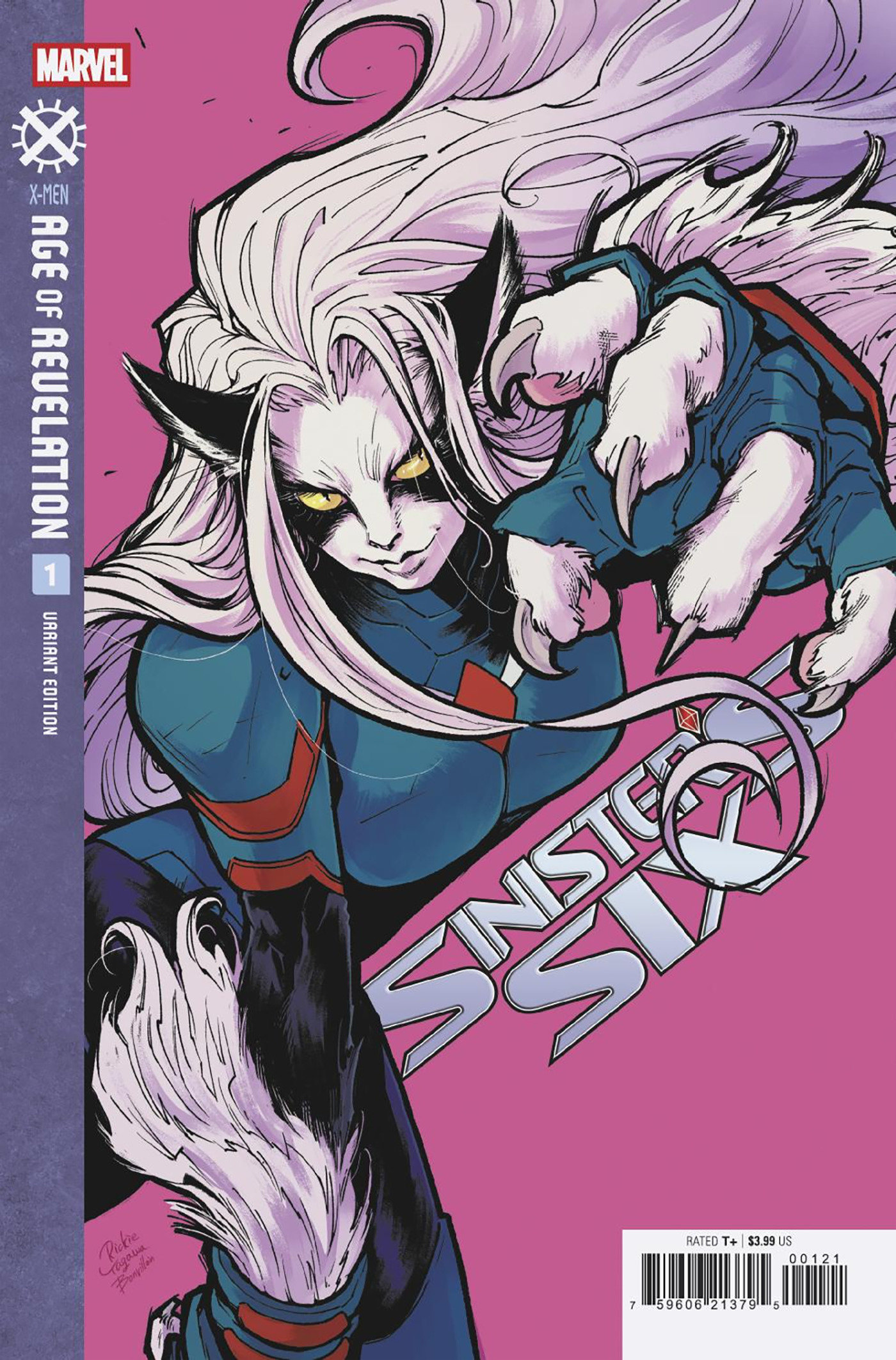 SINISTER'S SIX #1 RICKIE YAGAWA BLACK CAT VARIANT [AOR]