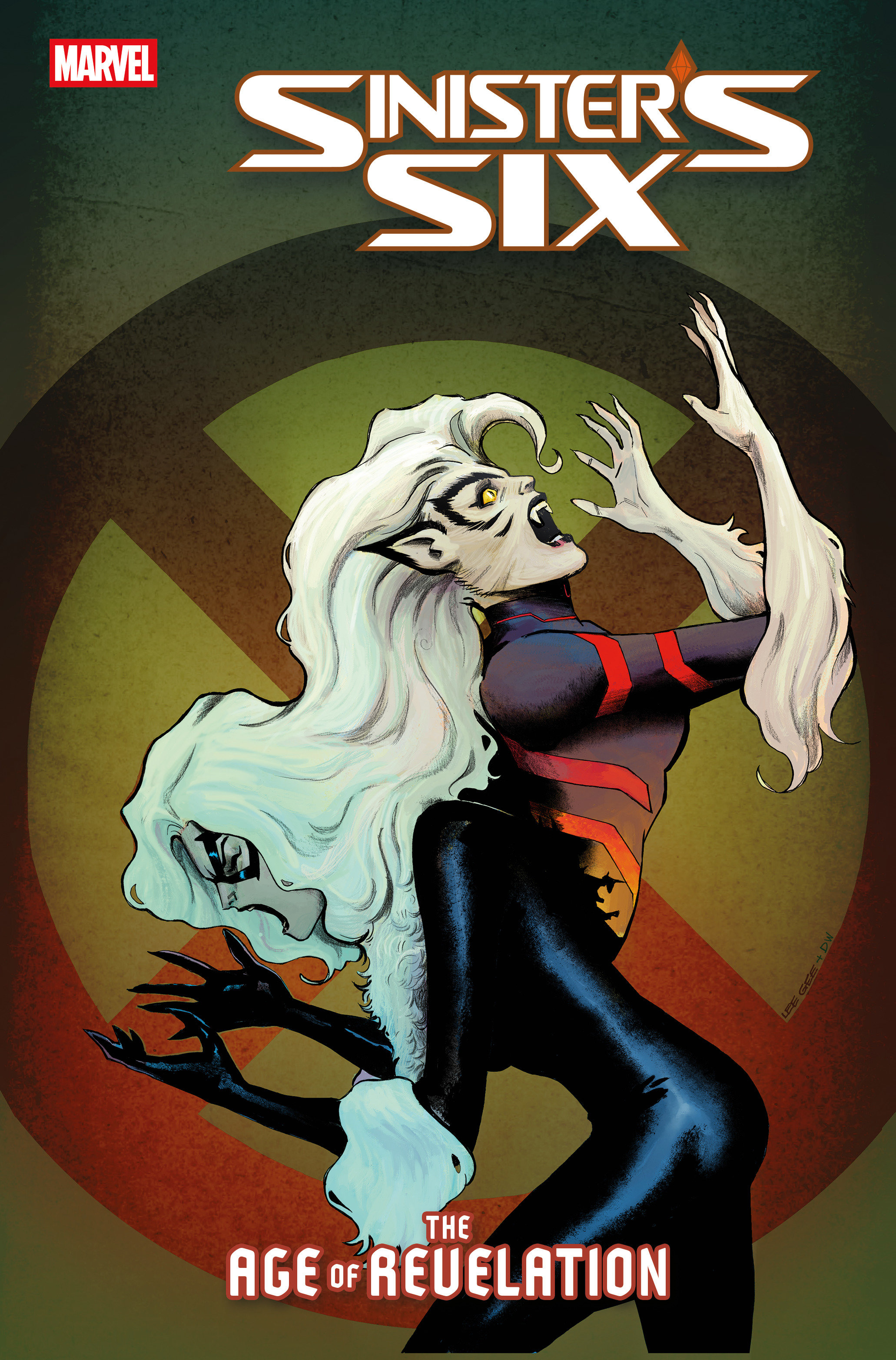 Weekly Pull list - SINISTER'S SIX #1 LEE GARBETT REVELATION VARIANT [AOR]