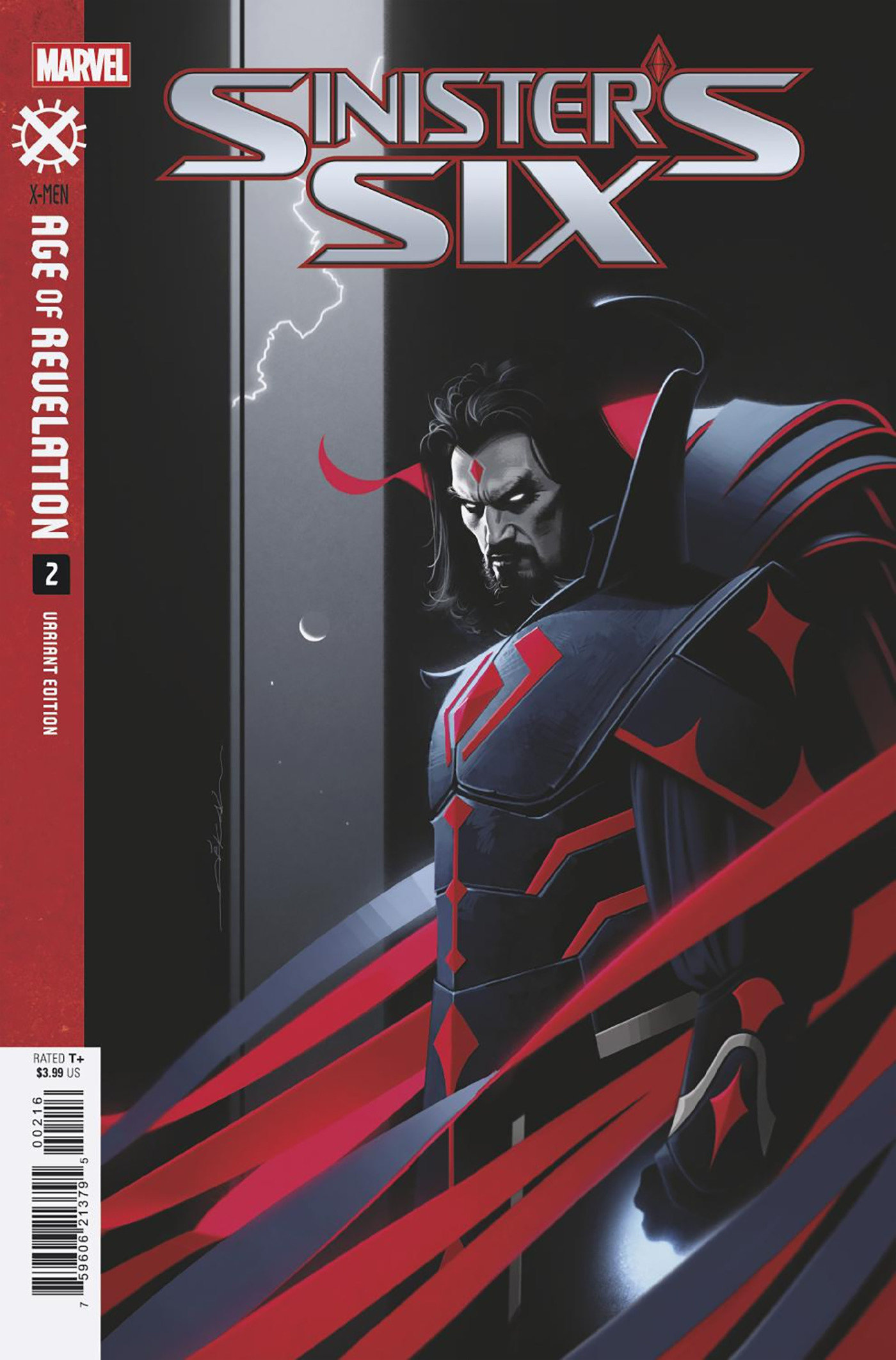 Weekly Pull list - SINISTER'S SIX #2 JEFF DEKAL VARIANT [AOR]