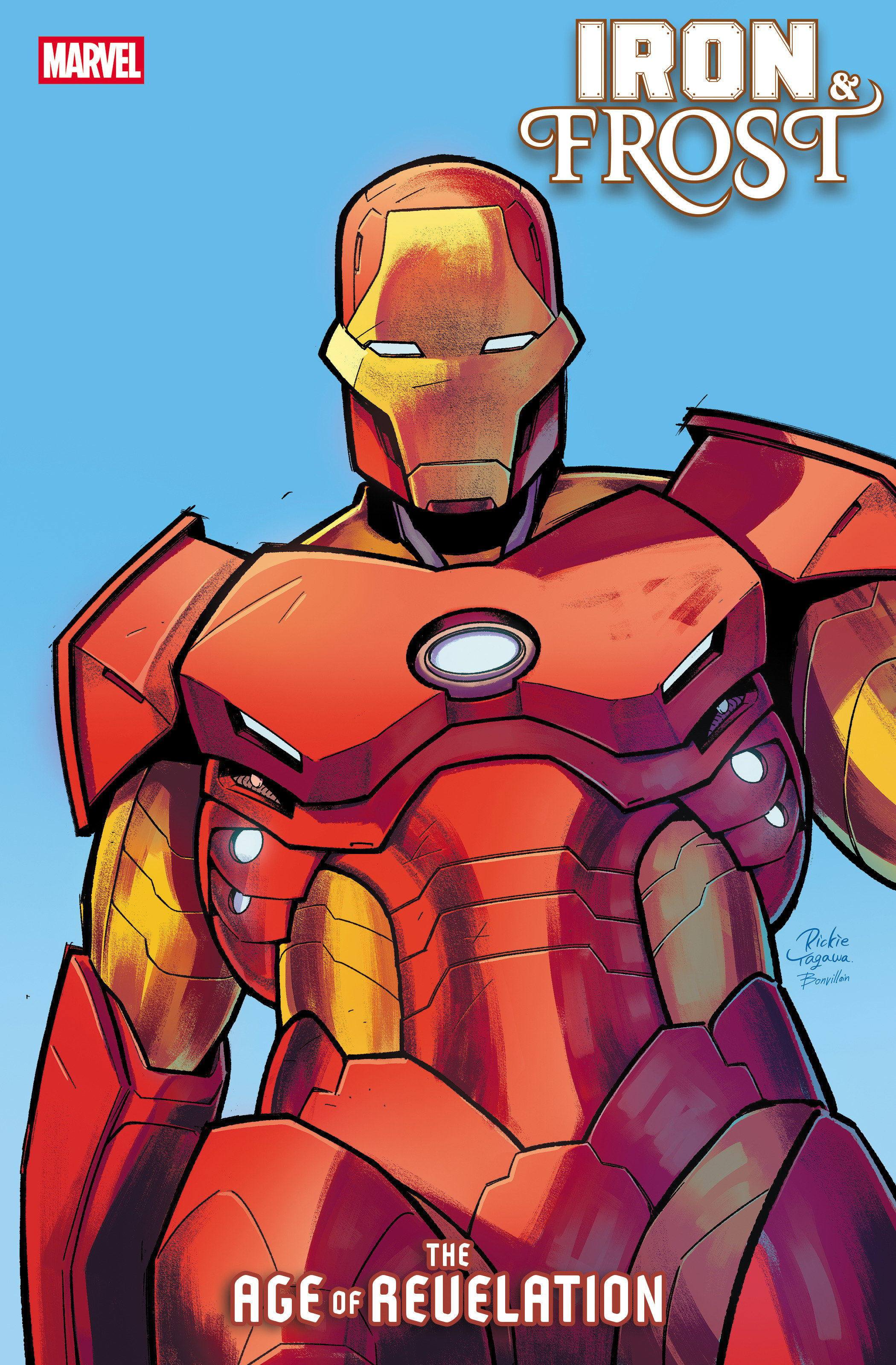 Weekly Pull list - IRON & FROST #1 RICKIE YAGAWA IRON MAN VARIANT [AOR]