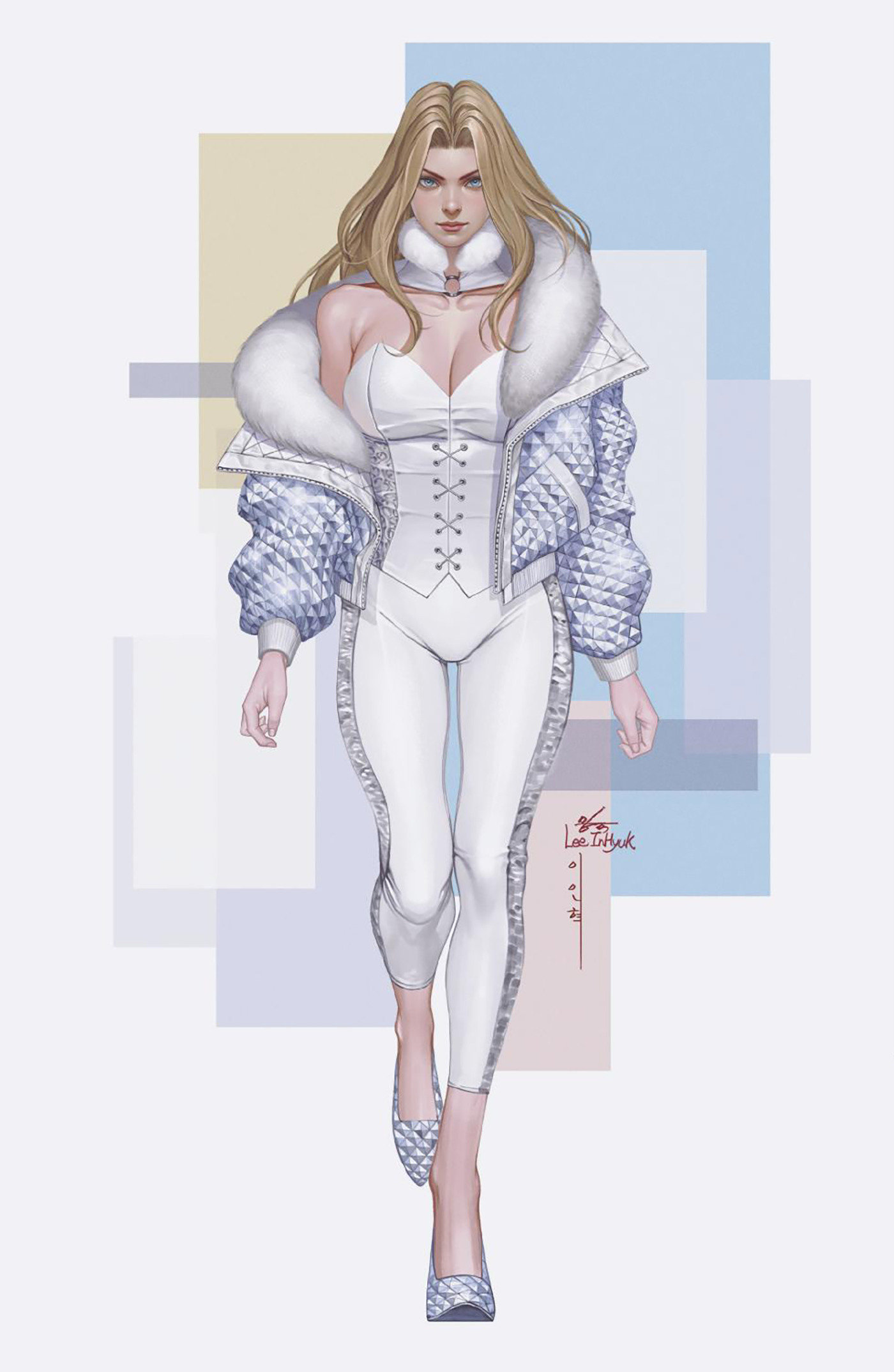 Weekly Pull list - IRON & FROST #2 INHYUK LEE STREET-VERSE VIRGIN VARIANT [AOR]