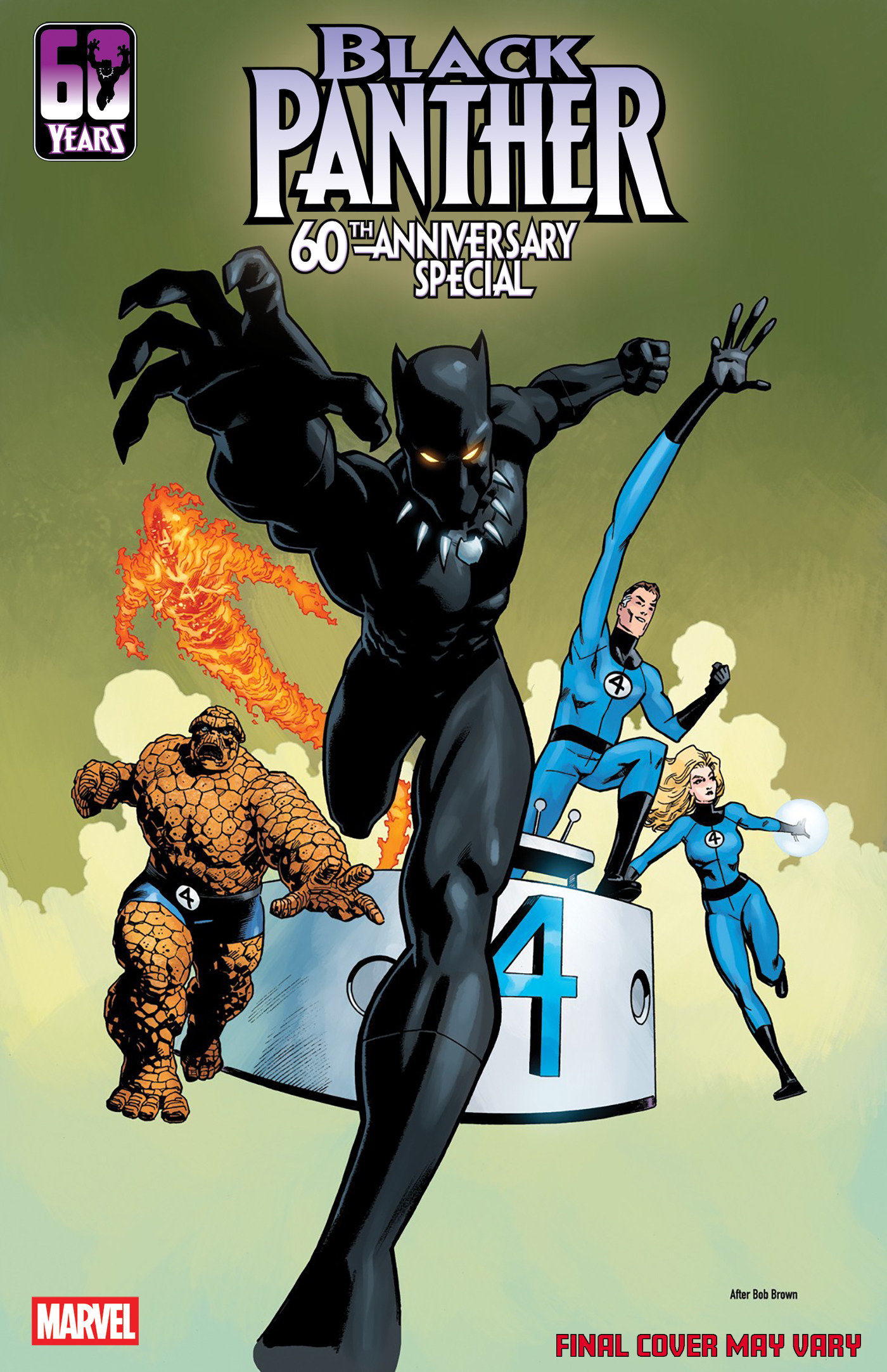 Weekly Pull list - BLACK PANTHER 60TH ANNIVERSARY SPECIAL #1 MIKE HAWTHORNE 250TH HOMAGE VARIANT