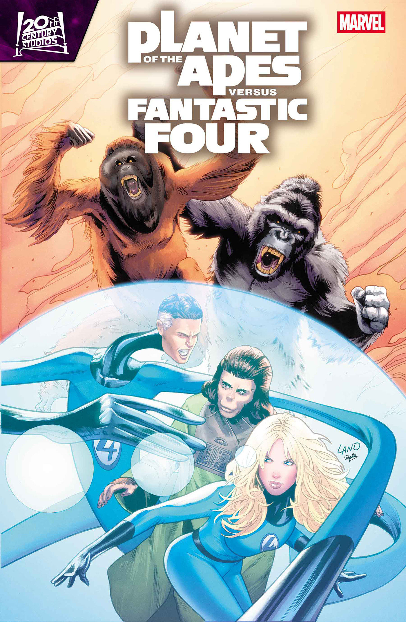 Planet Of The Apes vs. Fantastic Four #3
