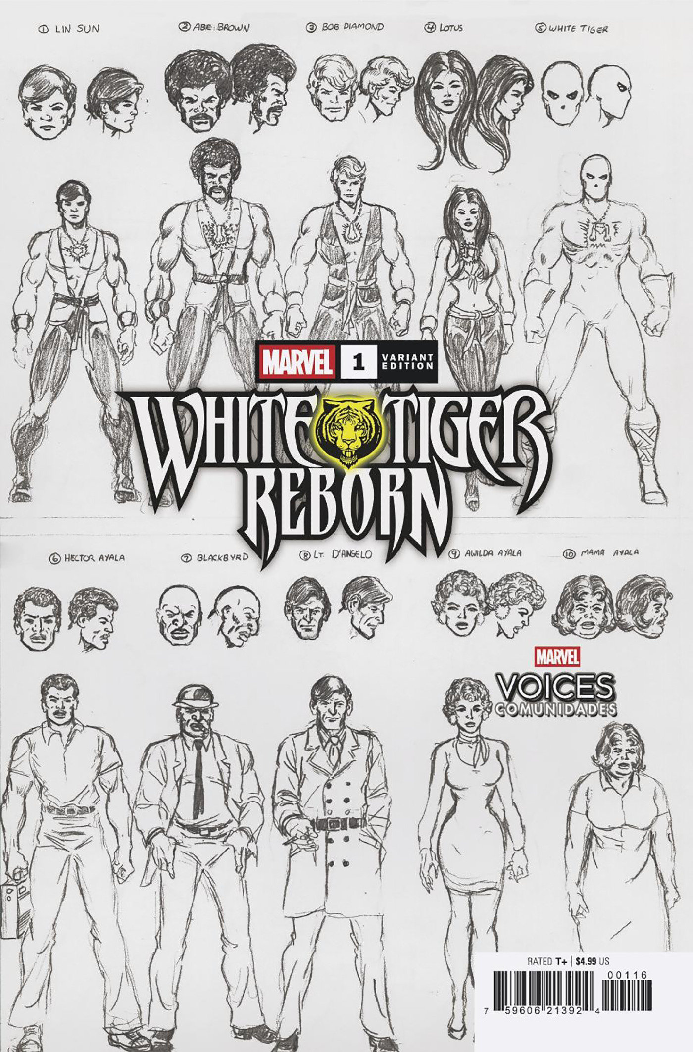 Weekly Pull list - WHITE TIGER: REBORN #1 GEORGE PEREZ HIDDEN GEM VARIANT