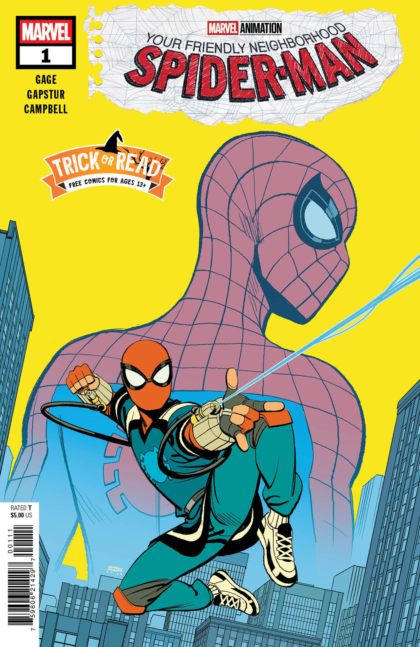Weekly Pull list - YOUR FRIENDLY NEIGHBORHOOD SPIDER-MAN #1 HALLOWEEN TRICK-OR-READ 2025 [BUNDLES OF 20]