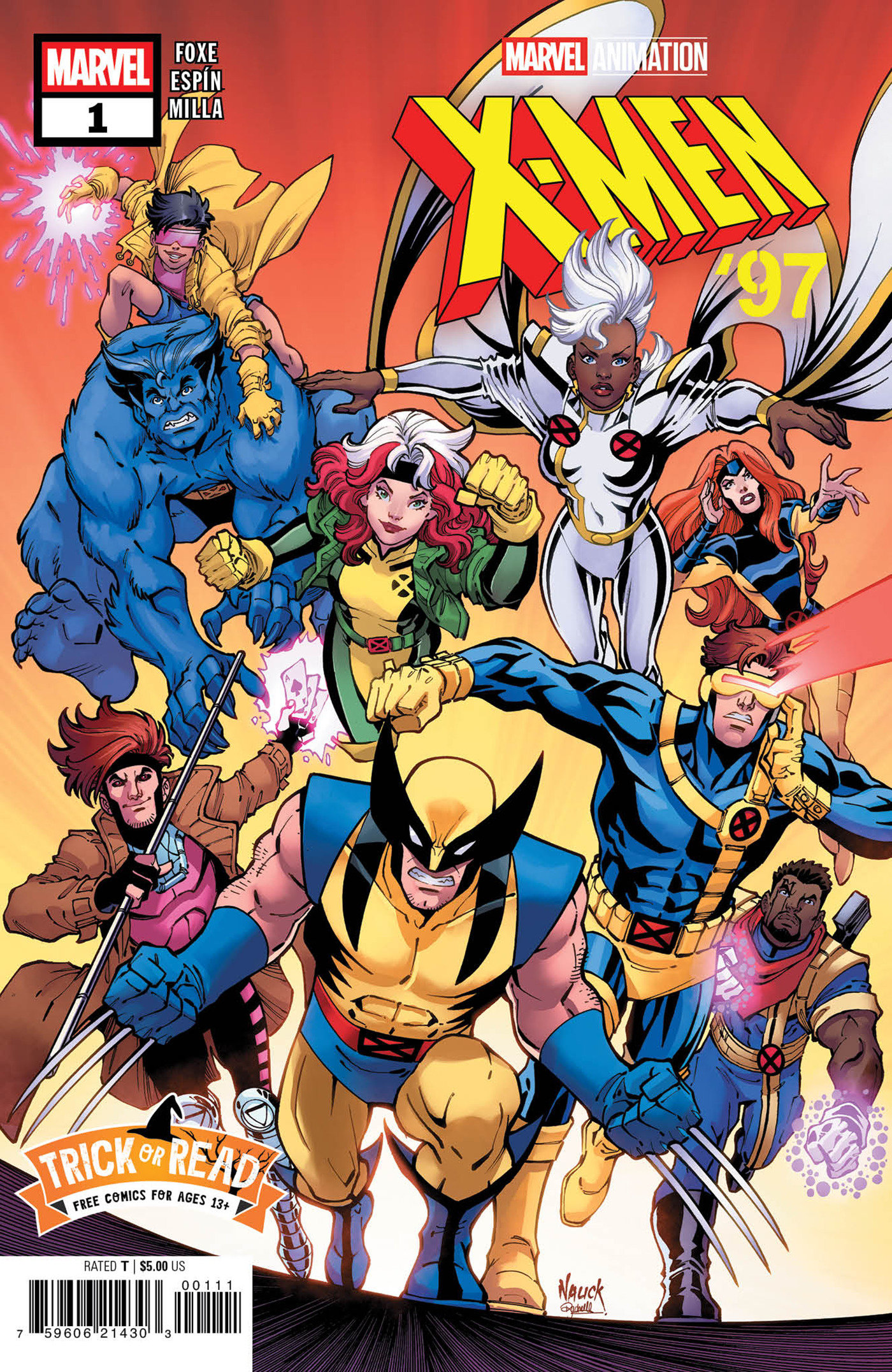 Weekly Pull list - X-MEN '97 #1 HALLOWEEN TRICK-OR-READ 2025 [BUNDLES OF 20]