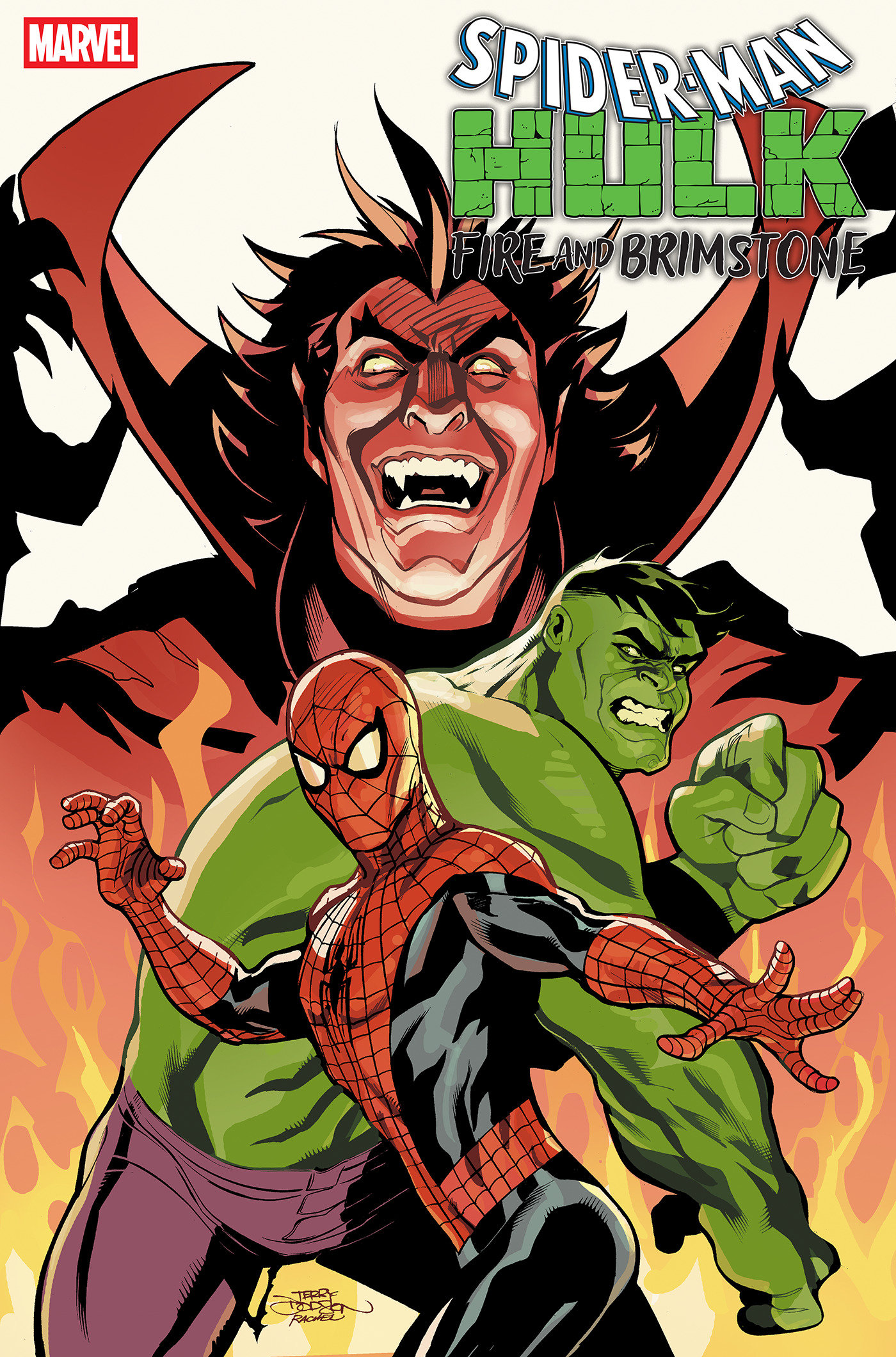 Spider-Man/Hulk: Fire And Brimstone #3 Terry Dodson Variant