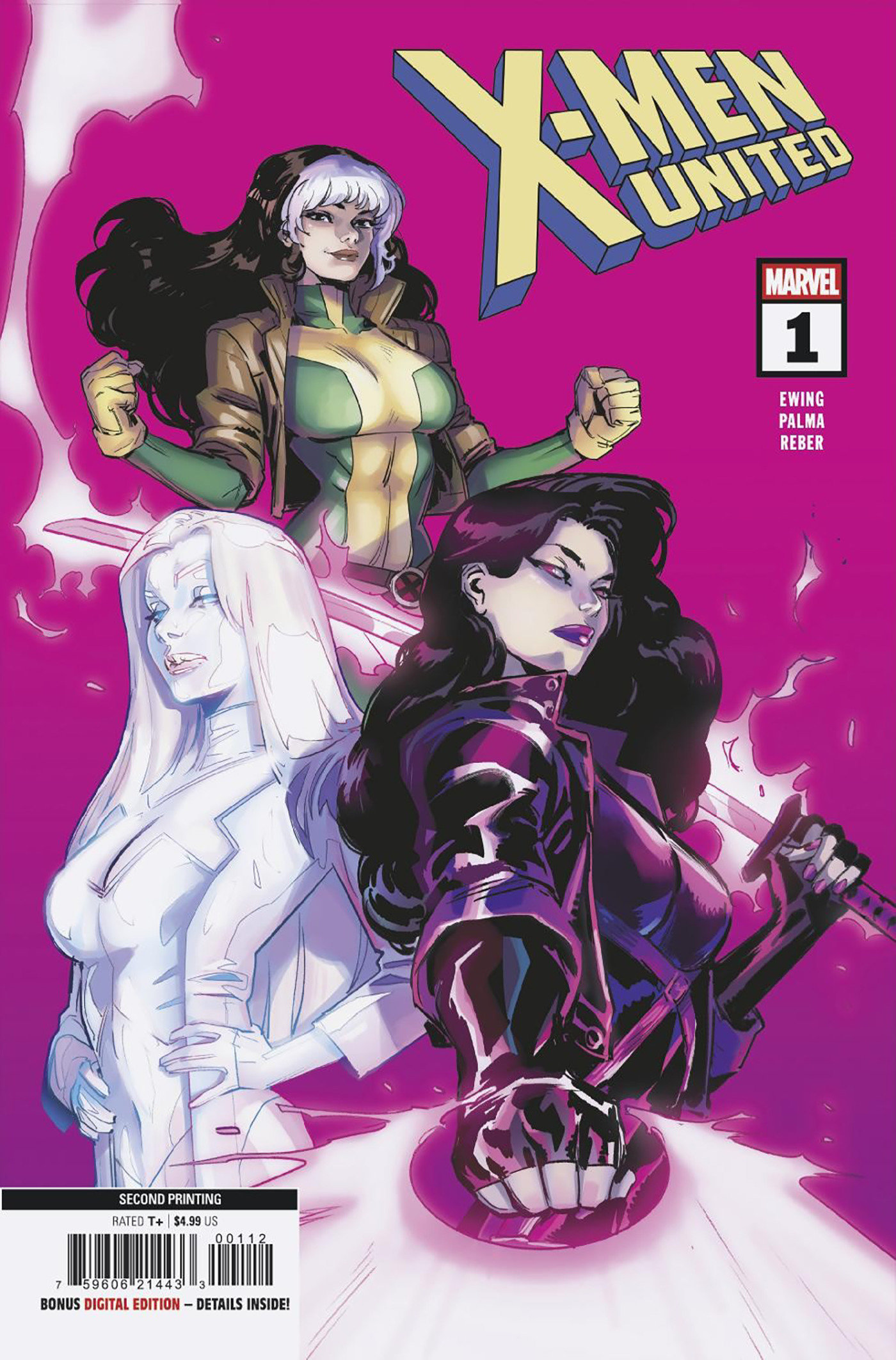 X-MEN UNITED #1 MATTEO LOLLI 2ND PRINTING VARIANT