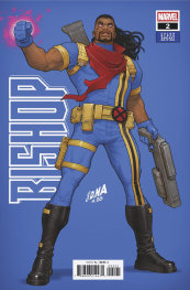  FOC27062026197 | BISHOP @2 DAVID NAKAYAMA COLOR BLOCK BLUE VARIANT PRE ORDER [FOC 2706] | MARVEL  