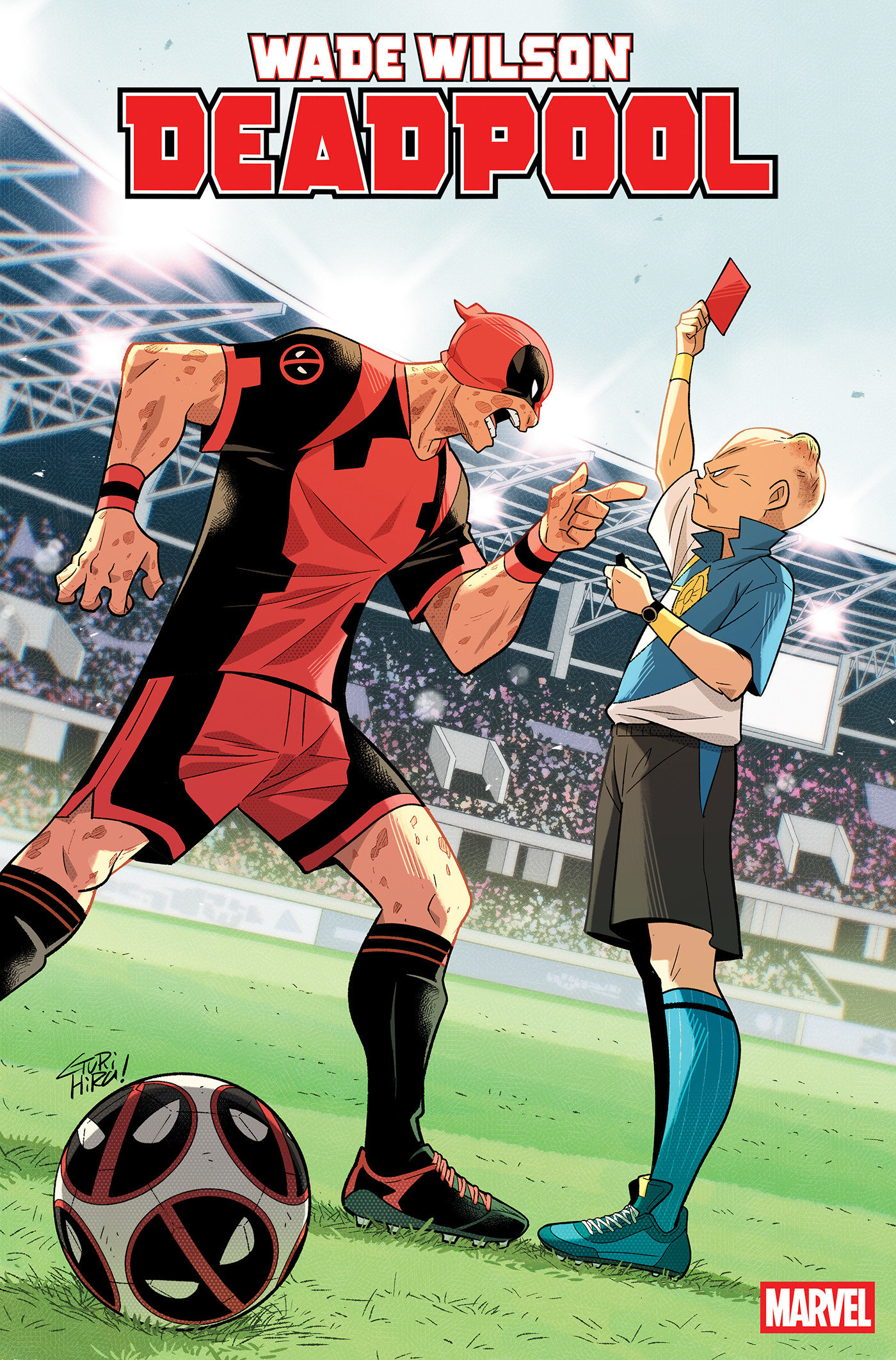 Wade Wilson: Deadpool #5 Gurihiru Marvel Soccer Variant
