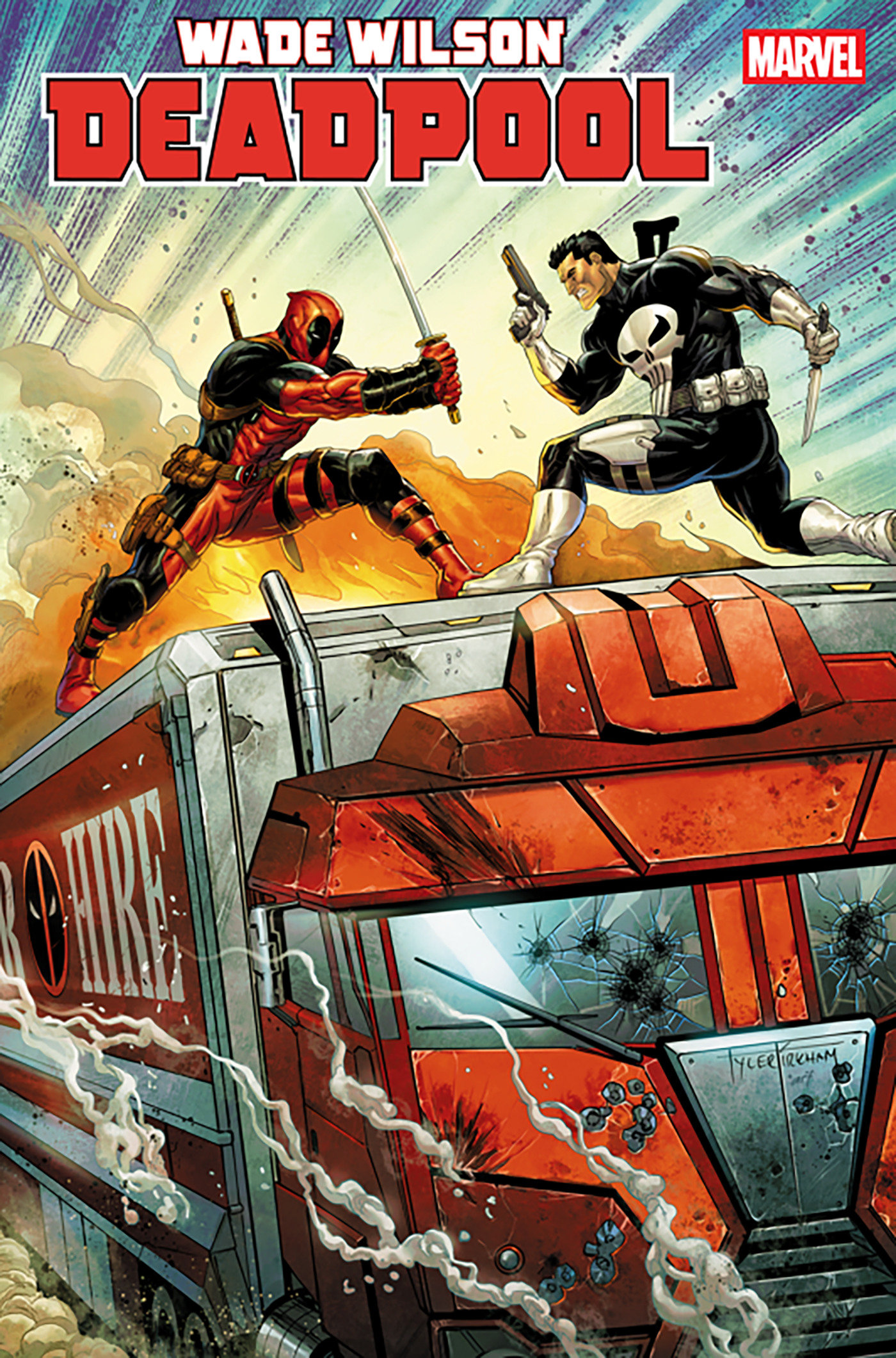 Wade Wilson: Deadpool #9 Tyler Kirkham Variant [Bg]