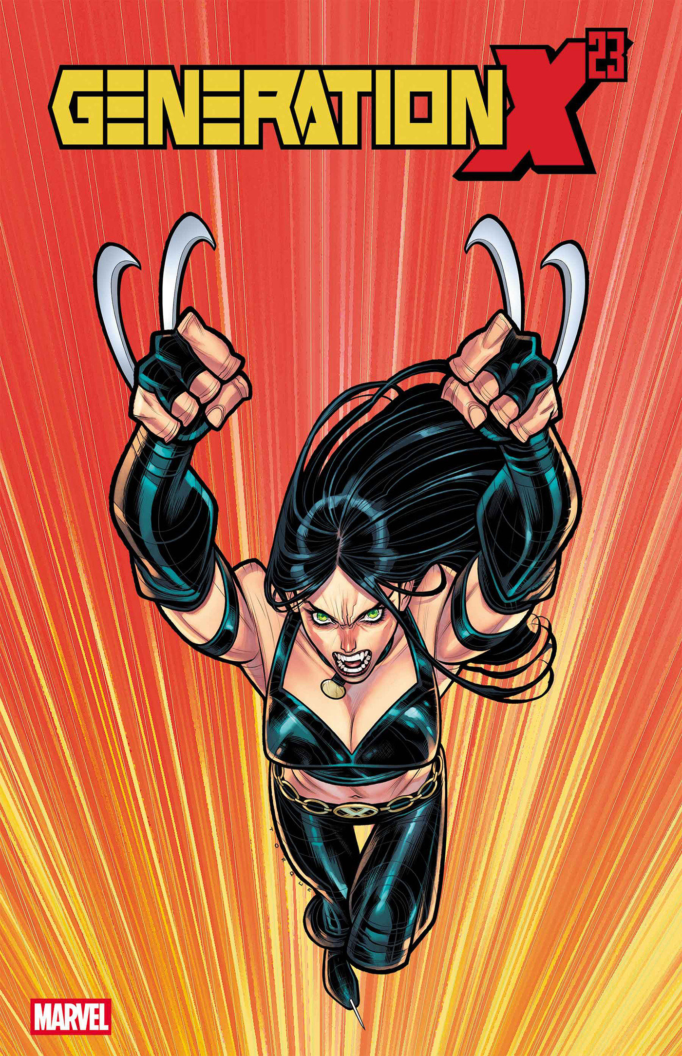 Weekly Pull list - GENERATION X-23 #1 ELIZABETH TORQUE VARIANT