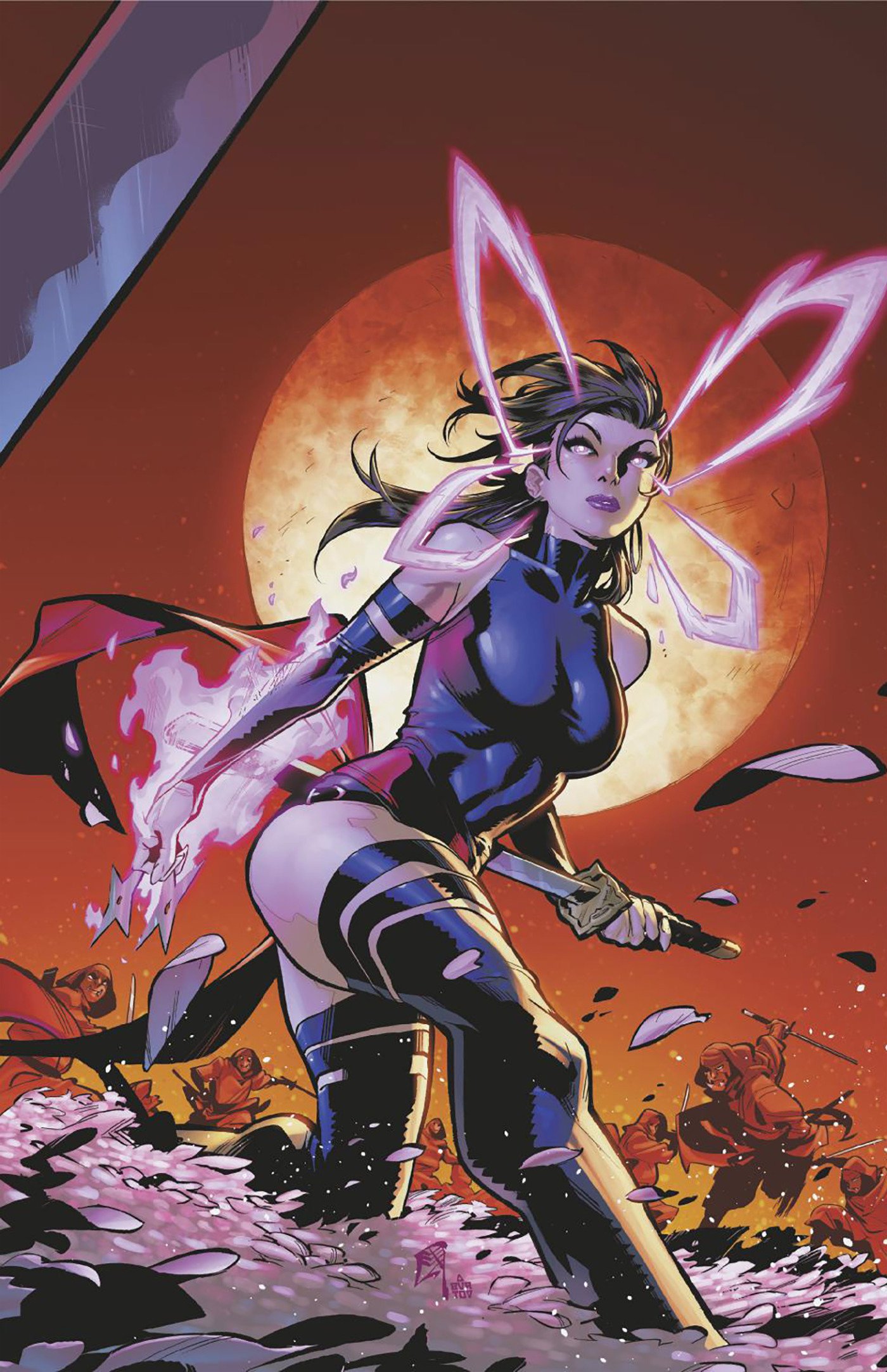 Psylocke: Ninja #4 C.F. Villa Psylocke Full Art Variant