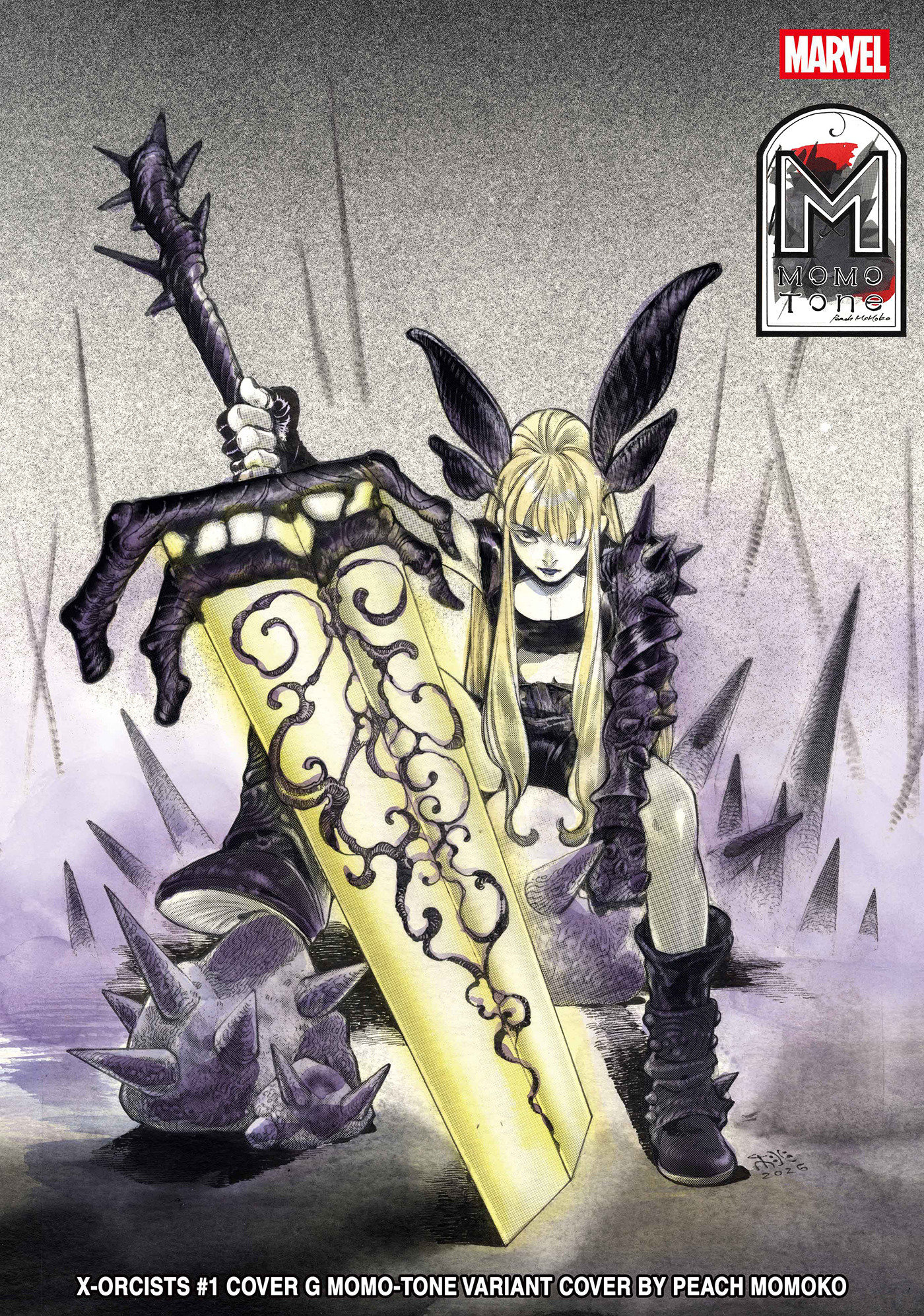 X Orcists #1 Cover G Peach Momoko Momo Tone Variant