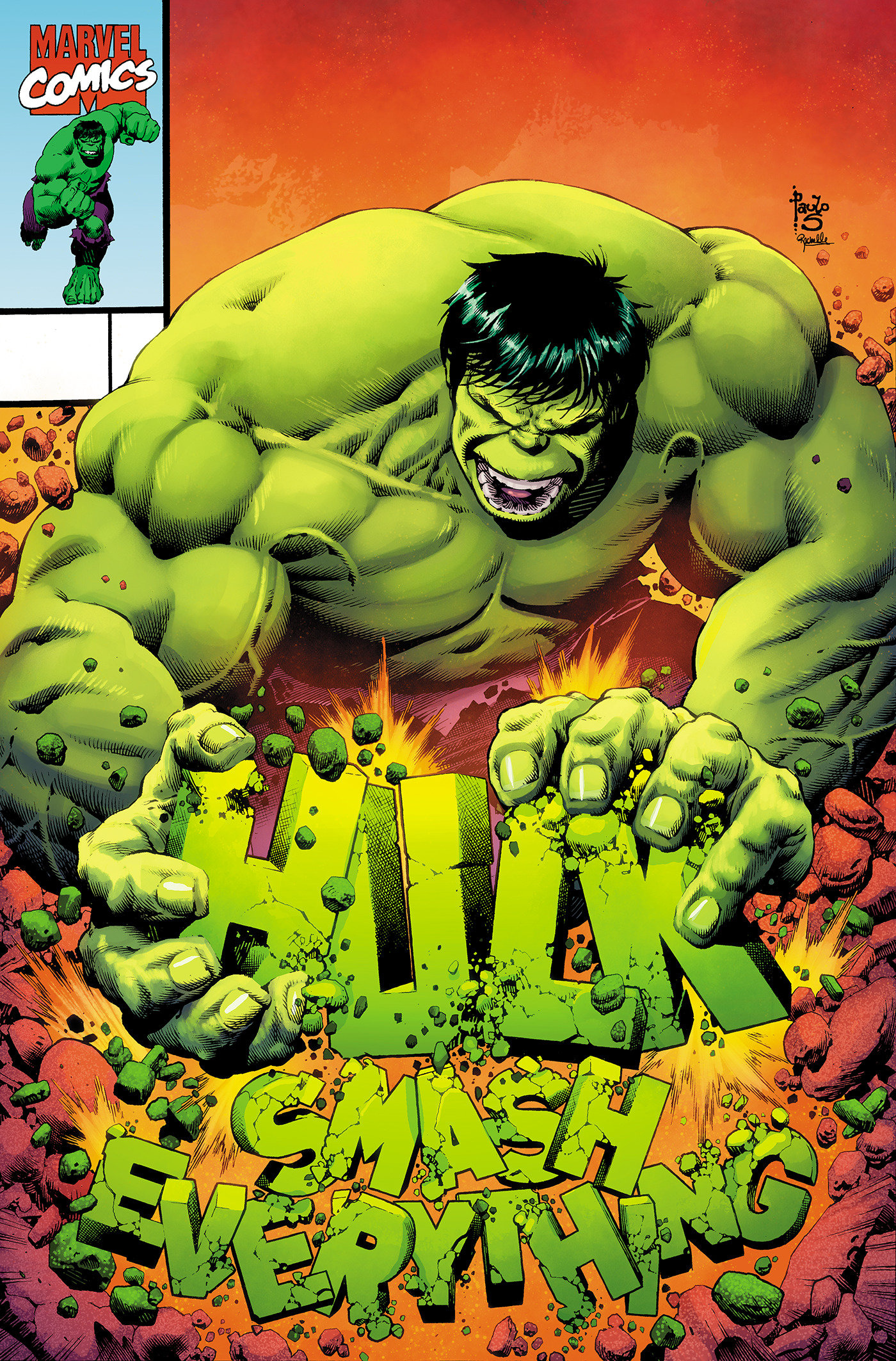 HULK: SMASH EVERYTHING #1 PAULO SIQUEIRA VARIANT