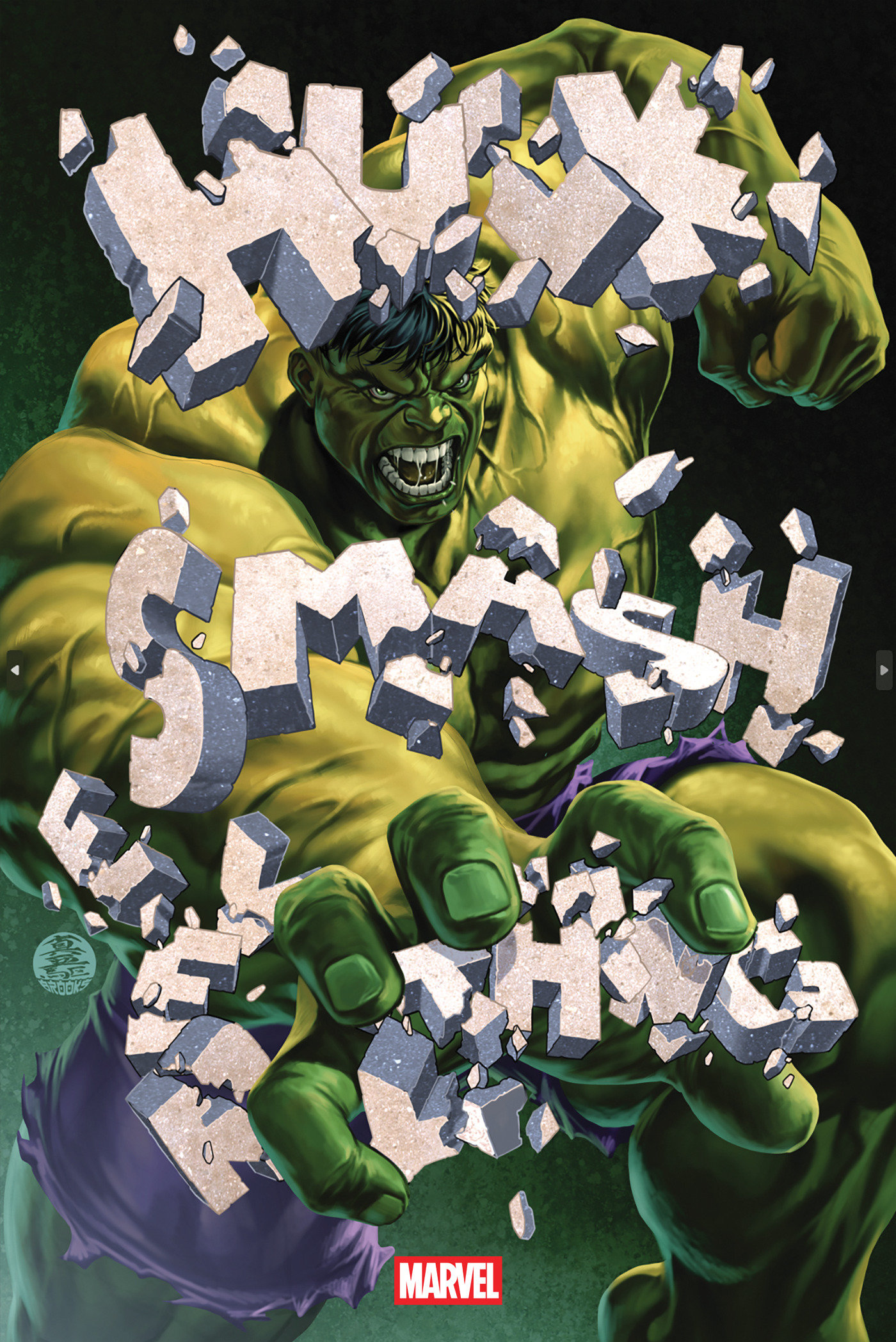 HULK: SMASH EVERYTHING #1 MARK BROOKS VARIANT