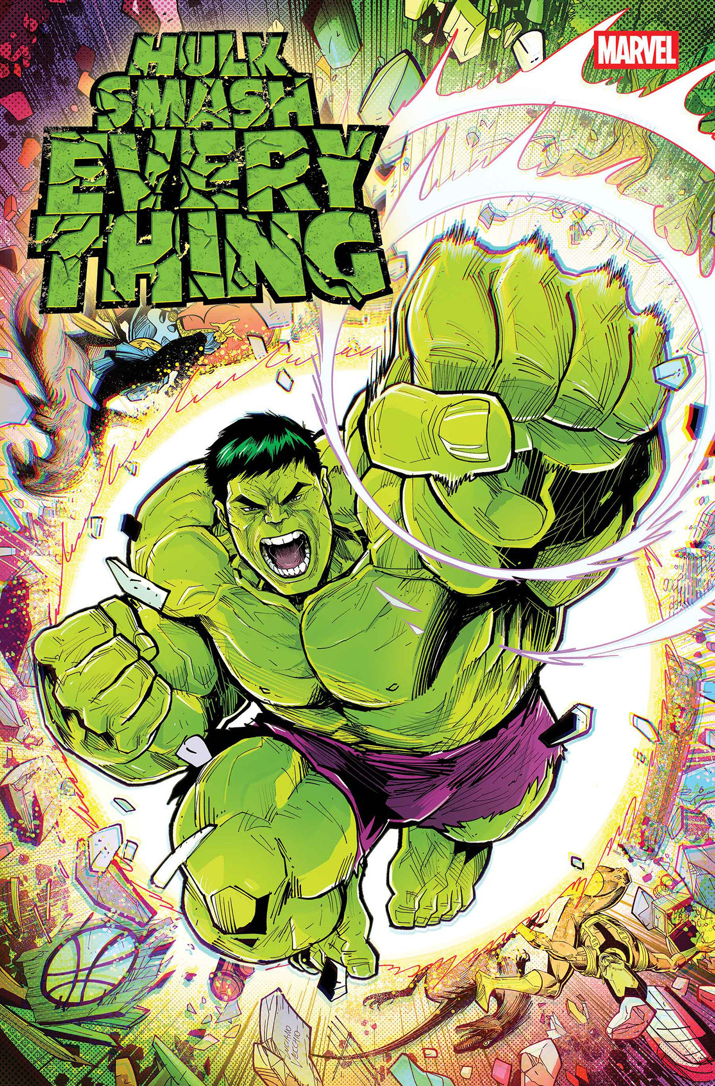 Weekly Pull list - HULK: SMASH EVERYTHING #1 LUCIANO VECCHIO VARIANT