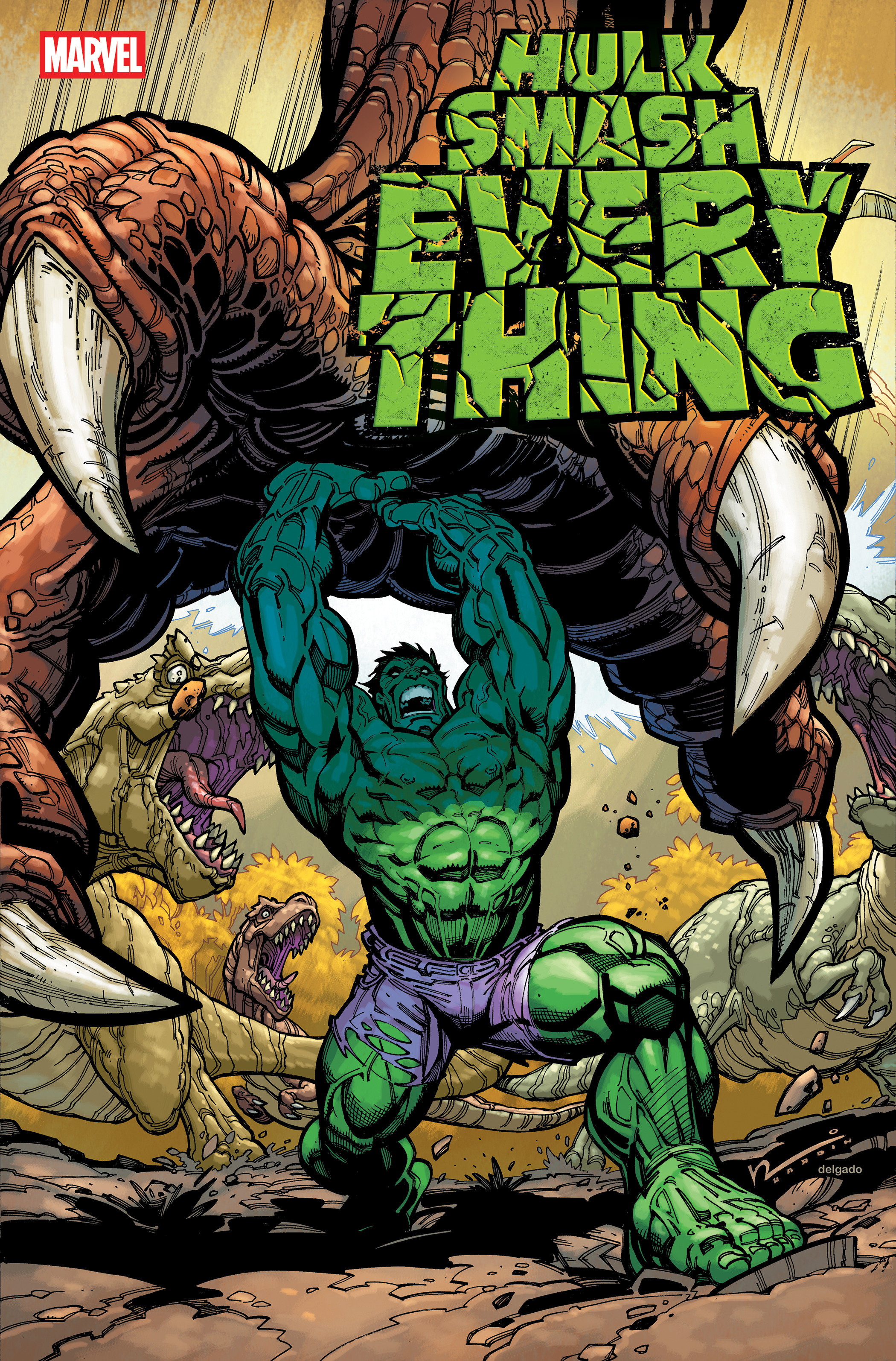 Weekly Pull list - HULK: SMASH EVERYTHING #2 CHAD HARDIN VARIANT