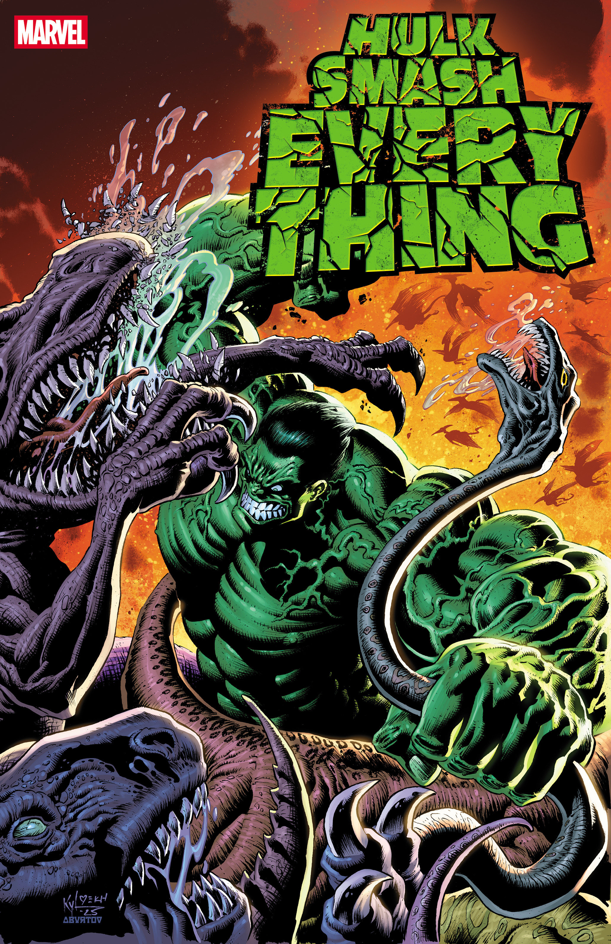 Weekly Pull list - HULK: SMASH EVERYTHING #2 KYLE HOTZ VARIANT