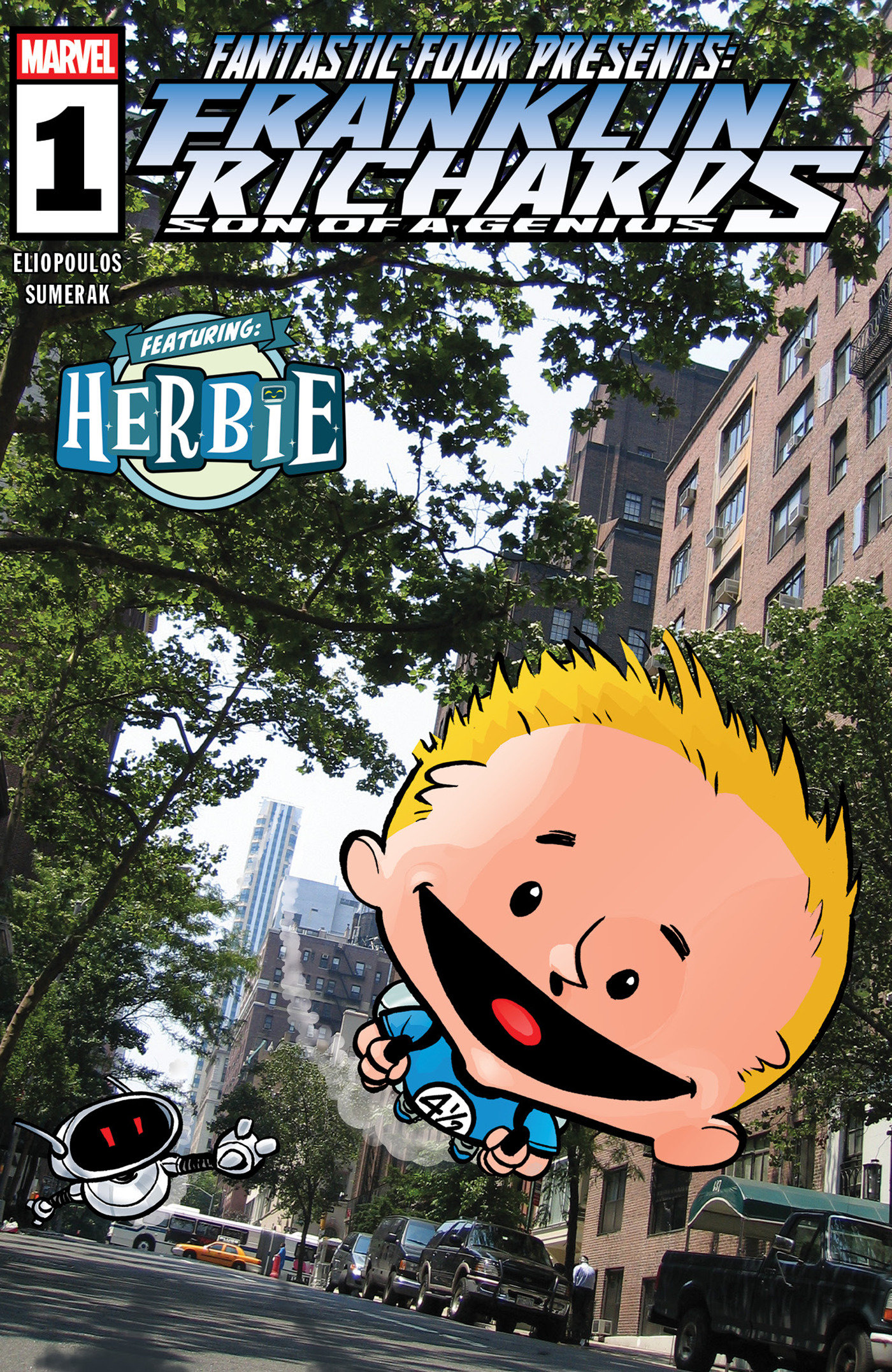 FANTASTIC FOUR PRESENTS: FRANKLIN RICHARDS - SON OF A GENIUS #1