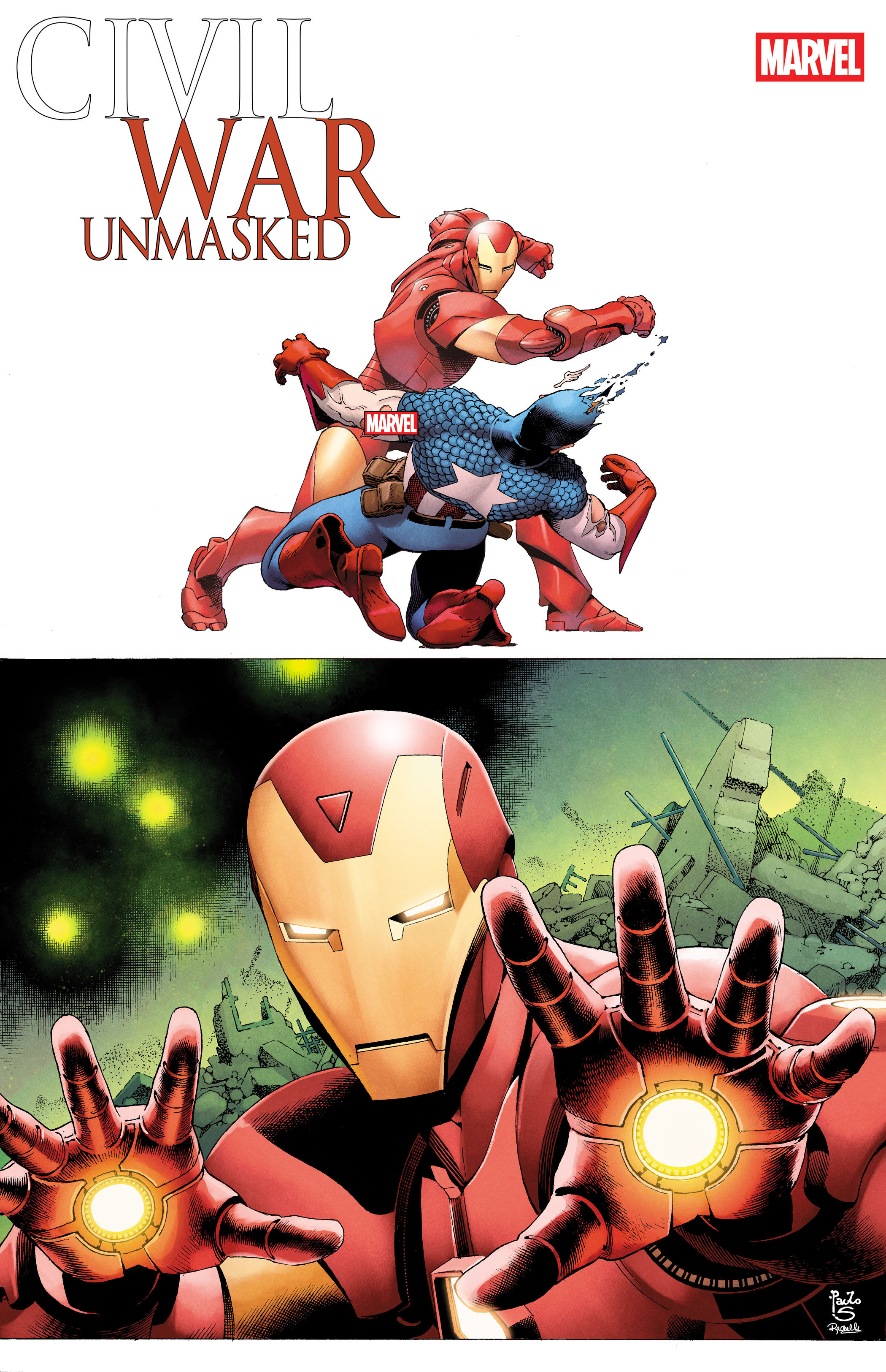 CIVIL WAR: UNMASKED #1 PAULO SIQUEIRA 5-PART CONNECTING VARIANT