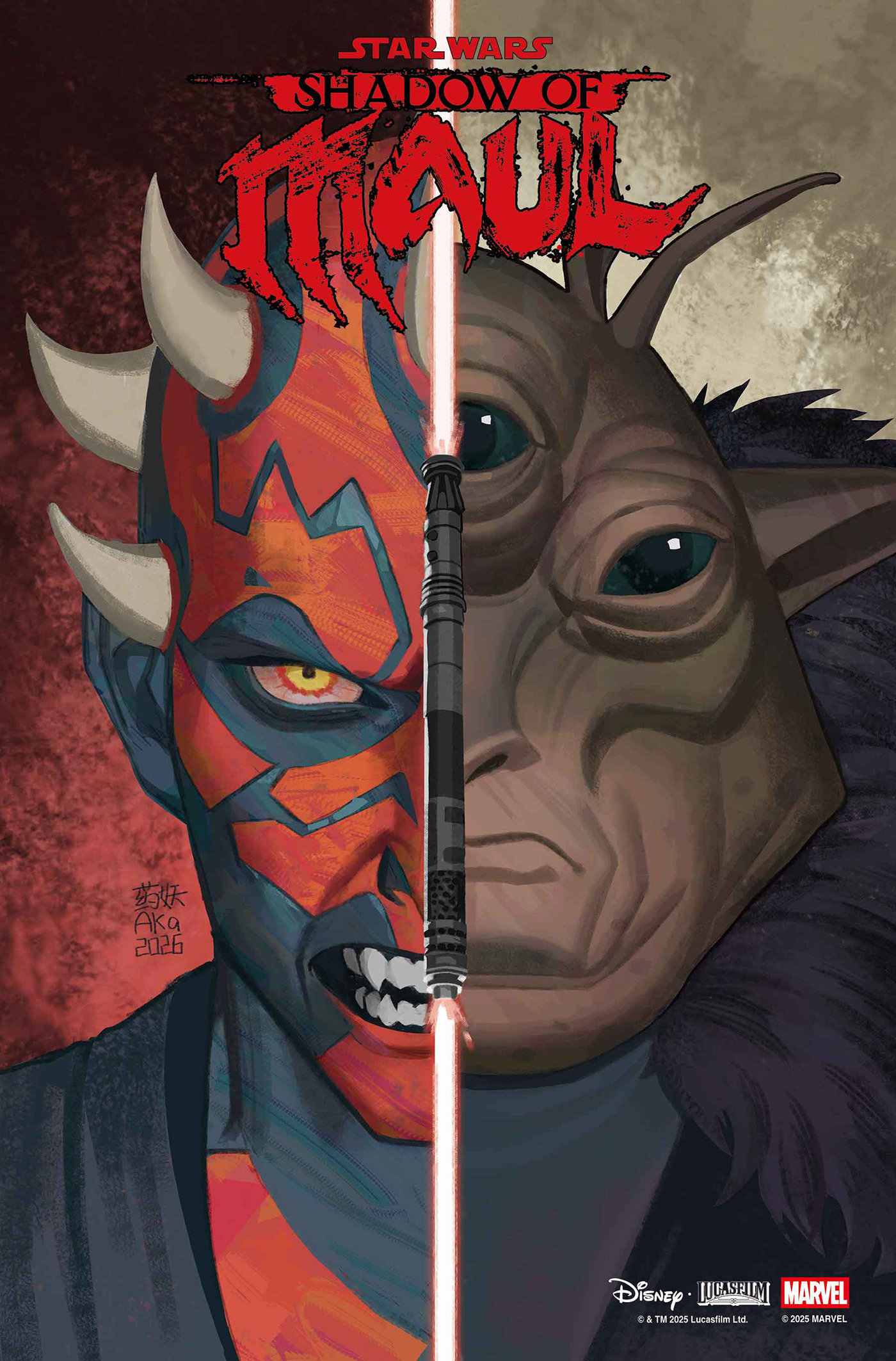 Star Wars: Shadow Of Maul #4 Aka Headshot Full Art Variant