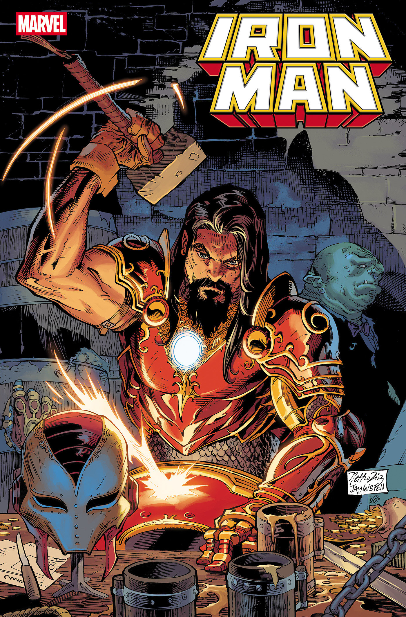 IRON MAN #8 NETHO DIAZ ISEKAI VARIANT