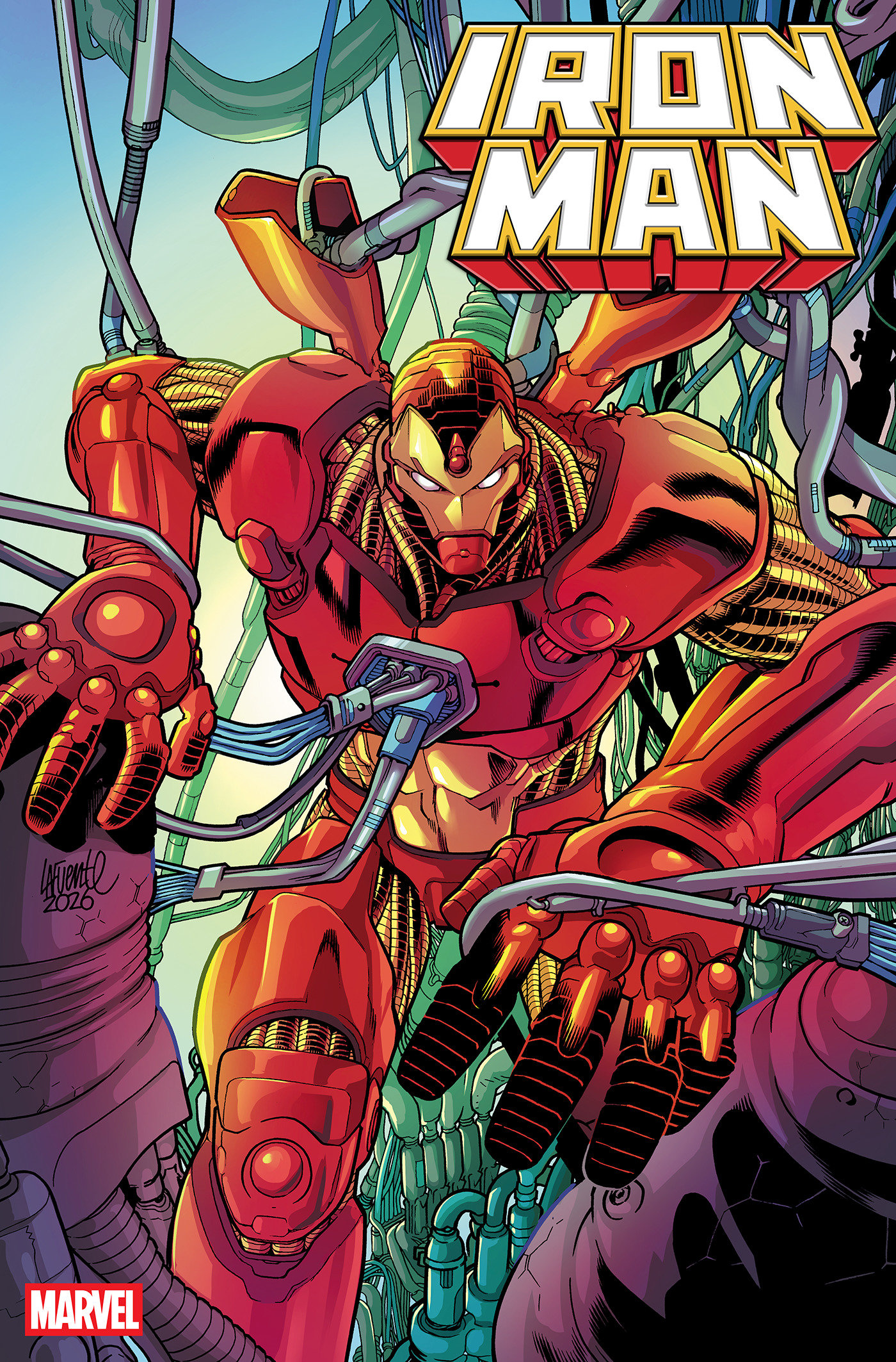 IRON MAN #10 DAVID LAFUENTE VARIANT