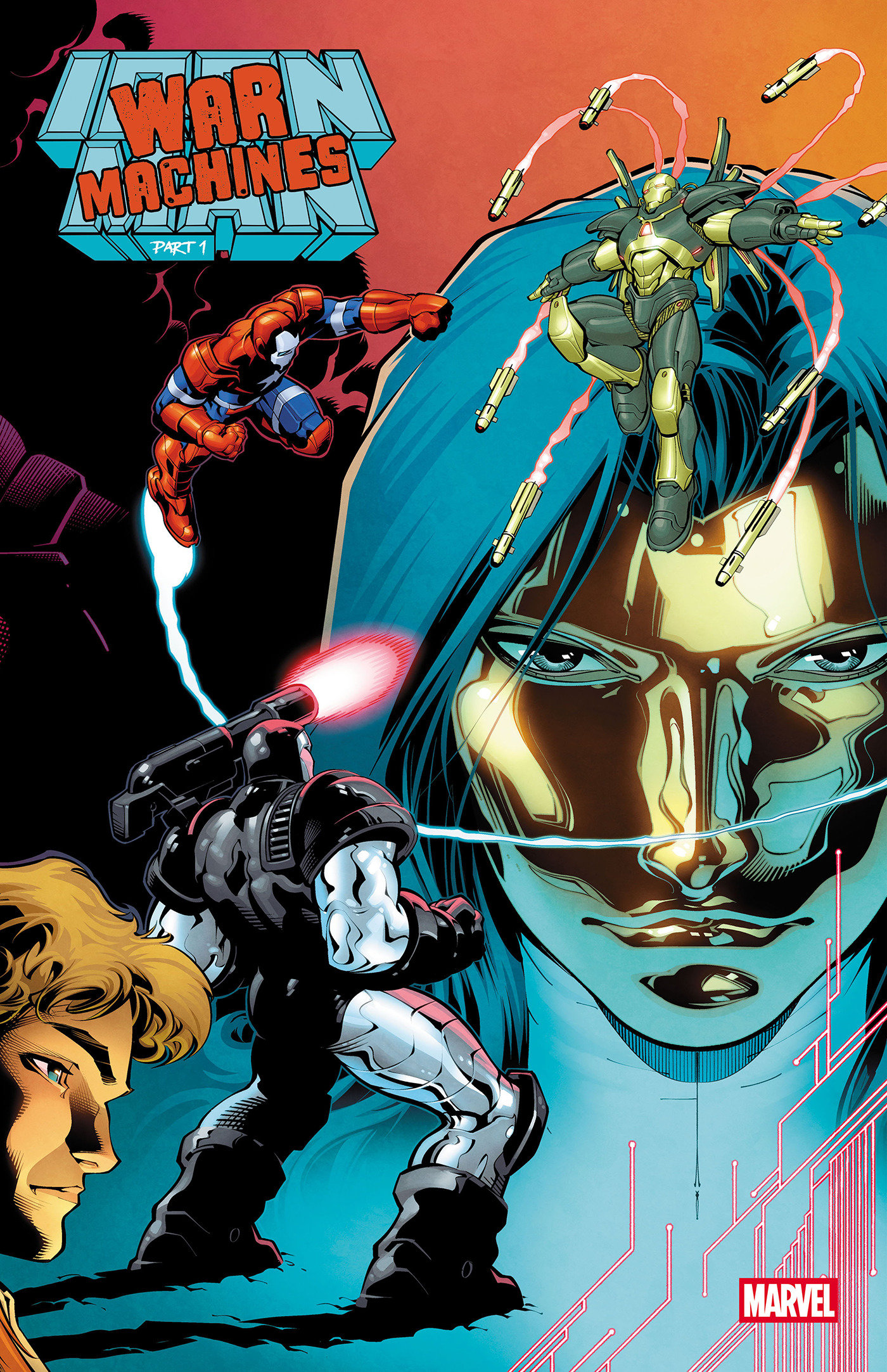 Iron Man #13 Cover B Gleb Melnikov Connecting Variant