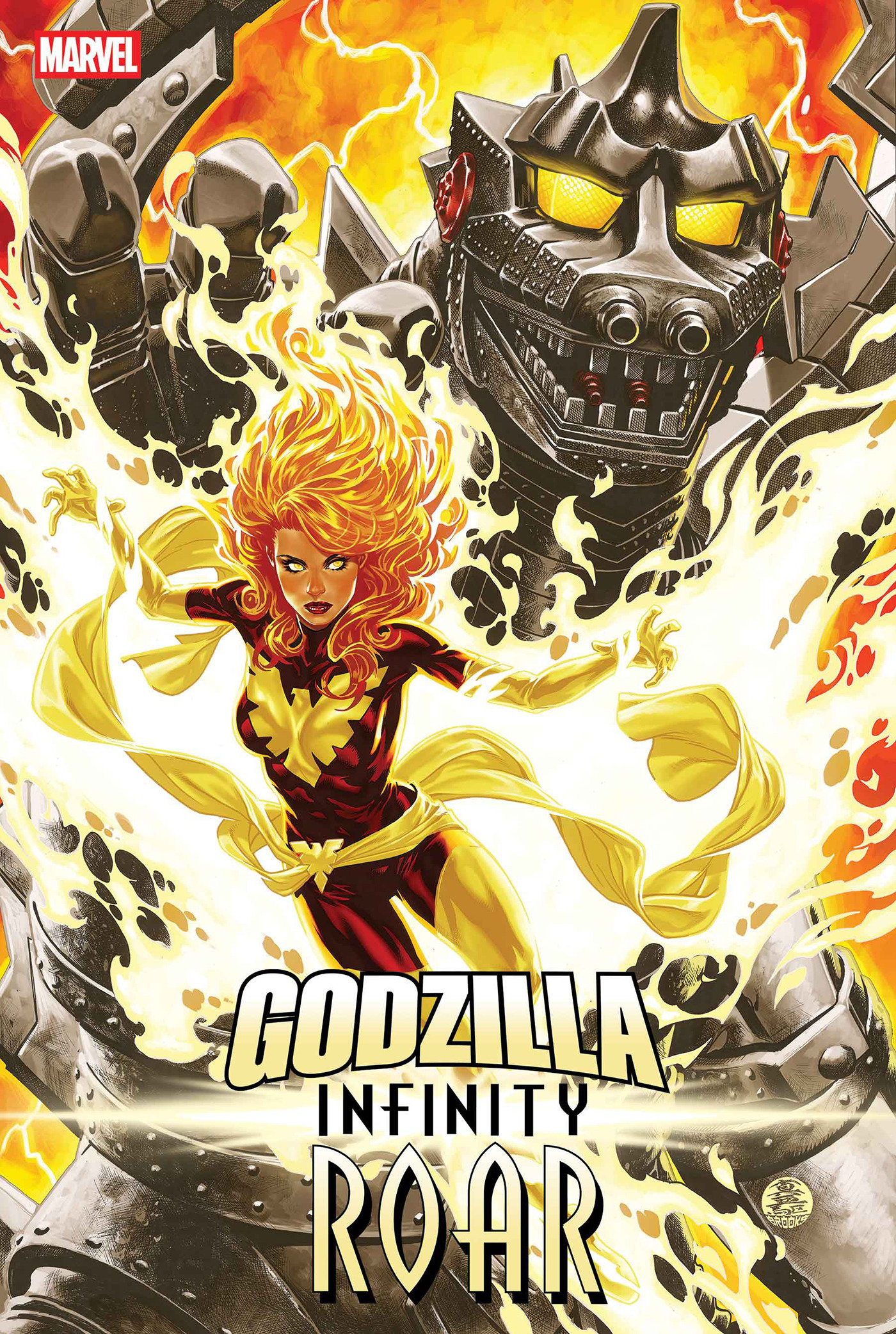 Godzilla: Infinity Roar #5 Mark Brooks Cosmic Variant