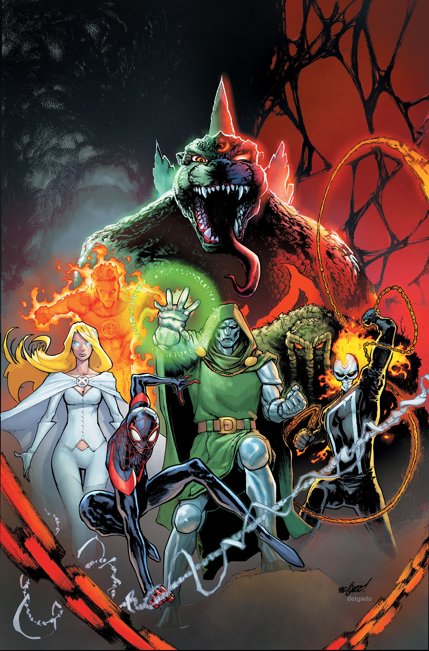 Godzilla Conquers The Multiverse #1 David Marquez Full Art Variant