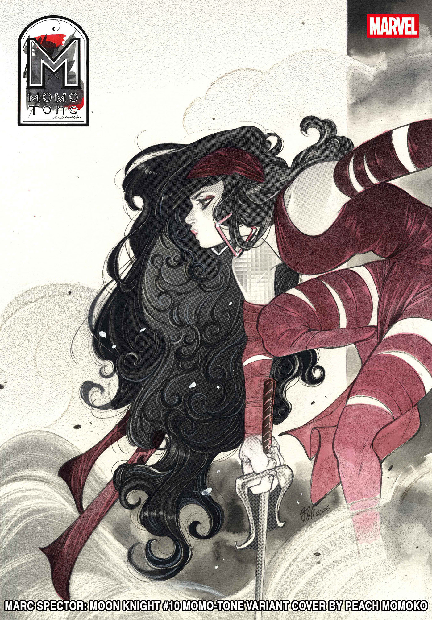Marc Spector: Moon Knight #10 Peach Momoko Momo Tone Variant