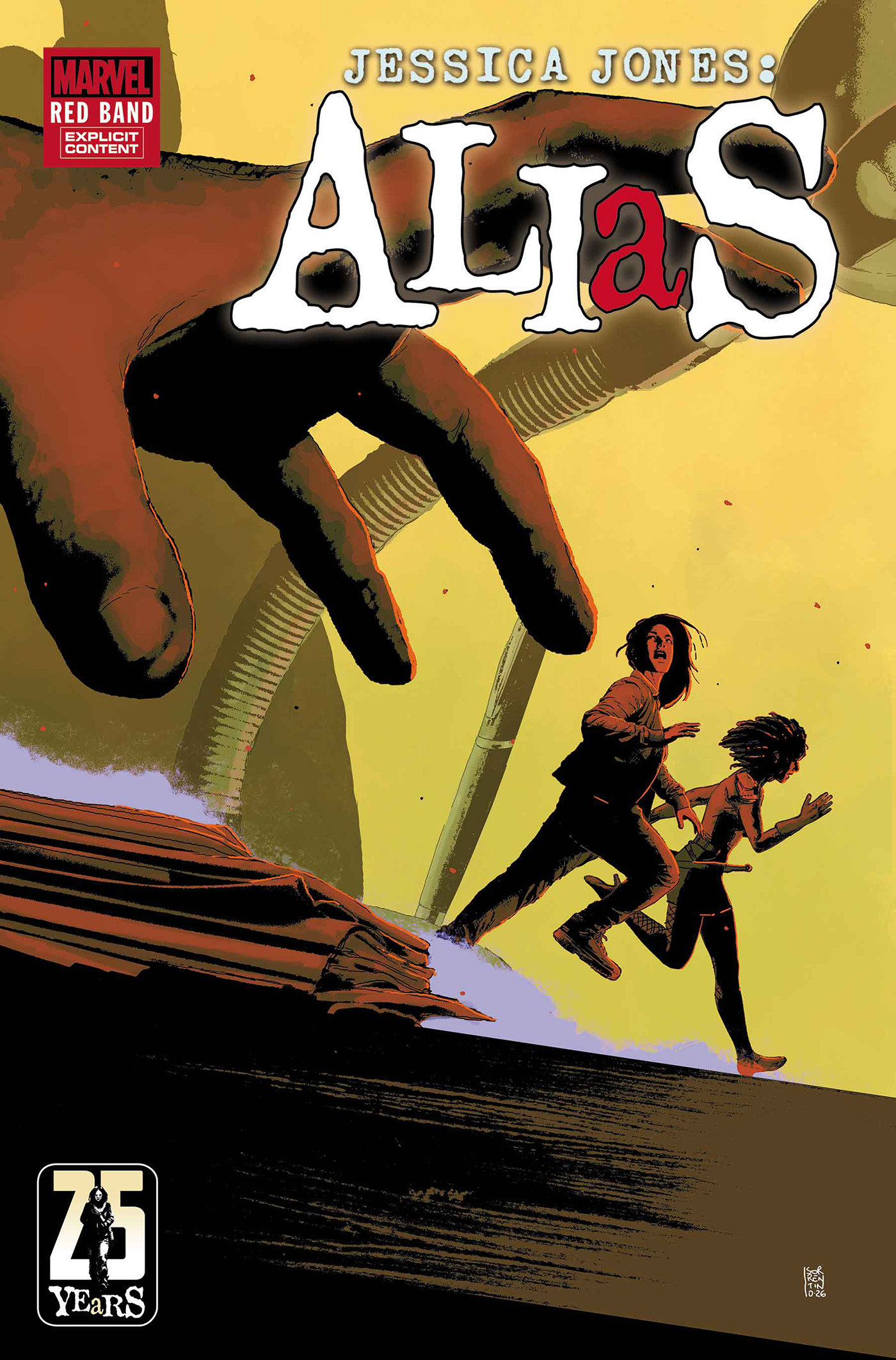 Alias: Red Band #5 Andrea Sorrentino Variant [Polybagged]