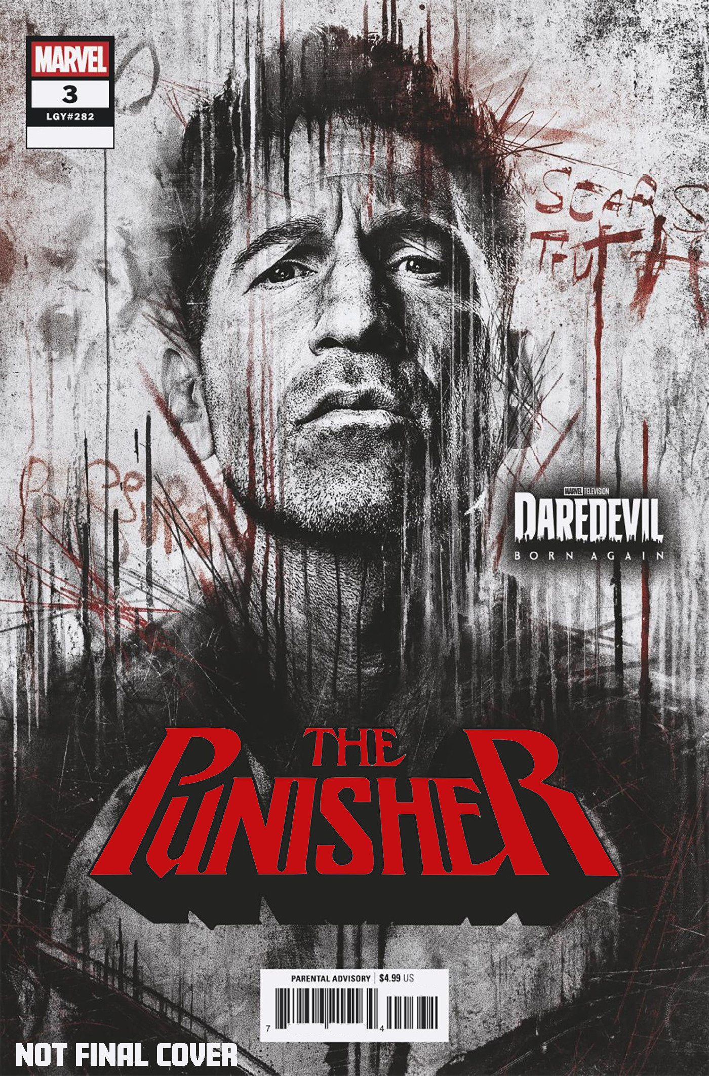 Punisher #3 Marvel Television 2nd Printing Variant