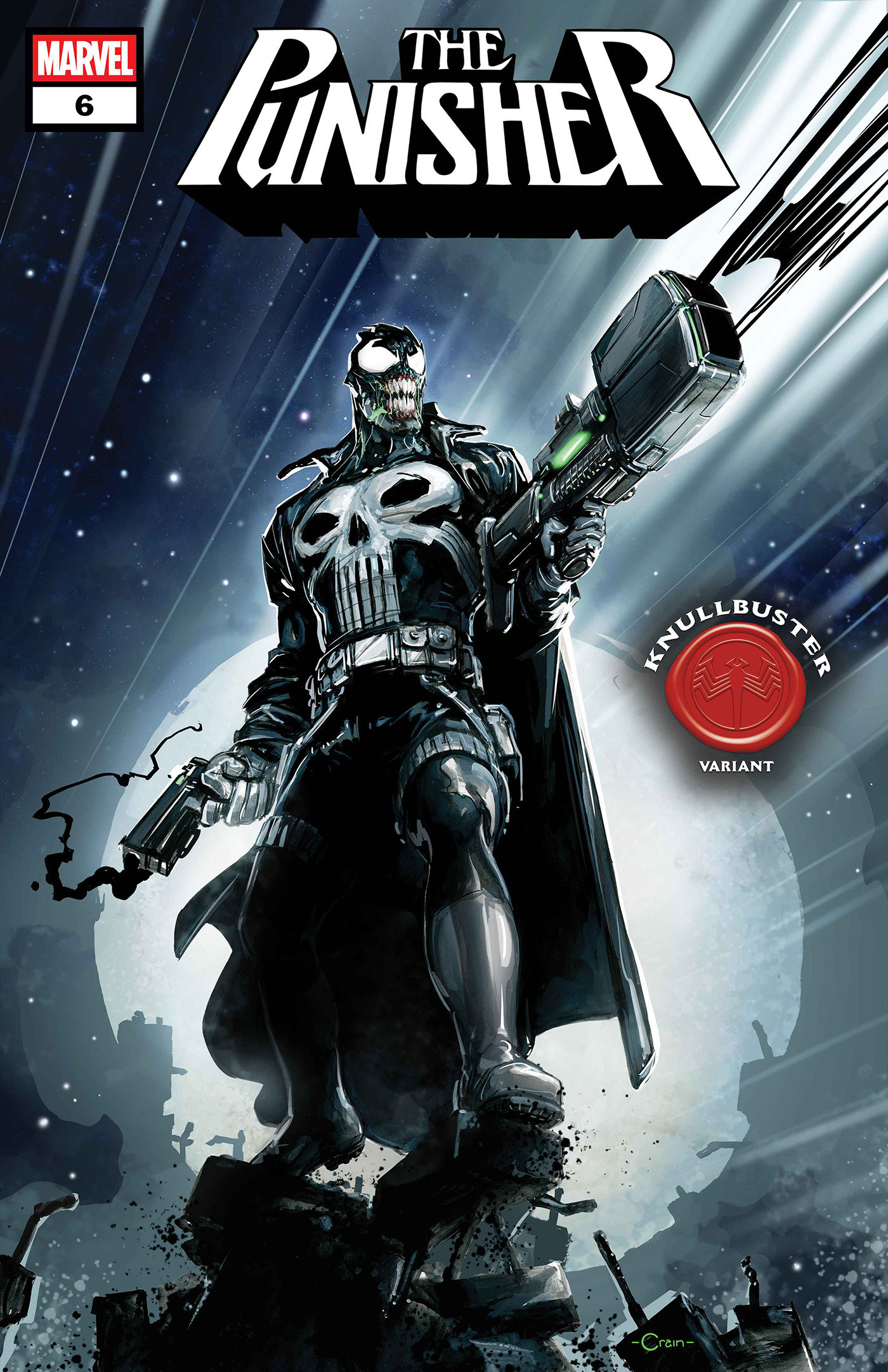 Punisher #6 Clayton Crain Knullbuster Variant