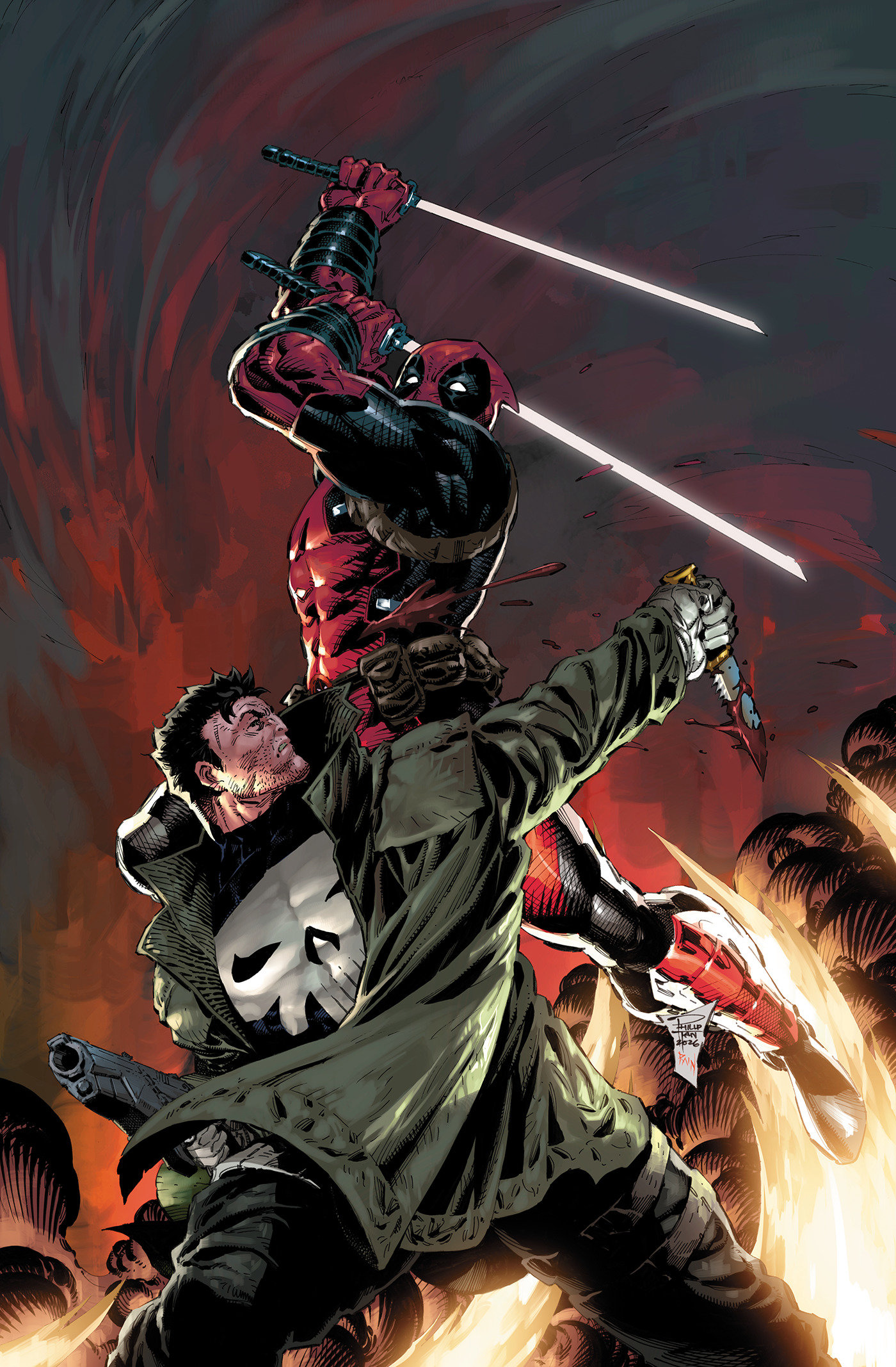 Punisher #8 Philip Tan Full Art Variant [Bg]
