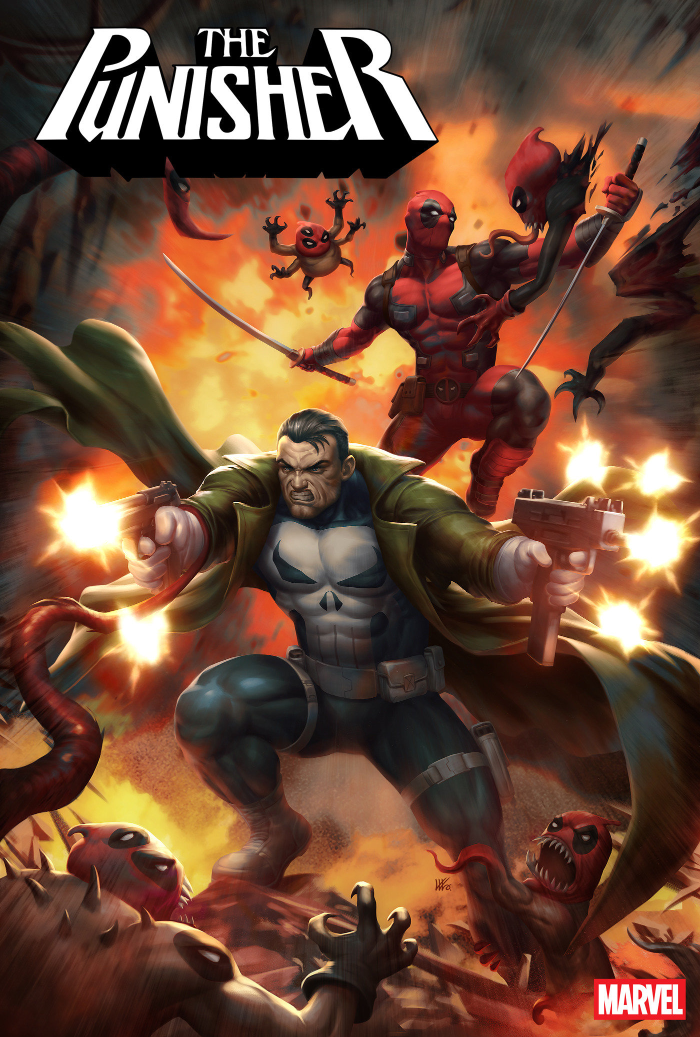 Punisher #9 Kendrick Lim Variant [Bg]
